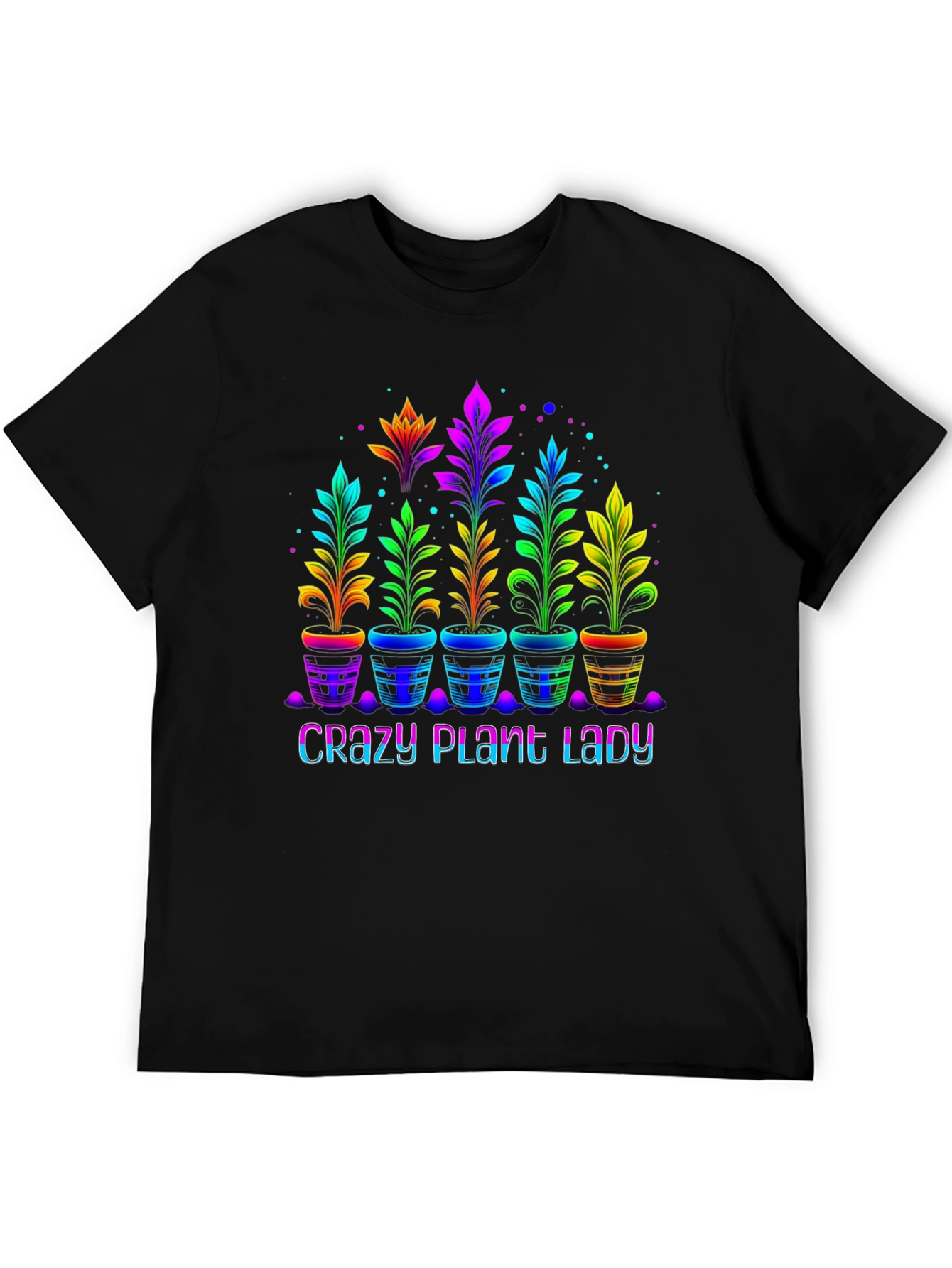 Crazy Plant Lady T-Shirt Floral Graphic Tee