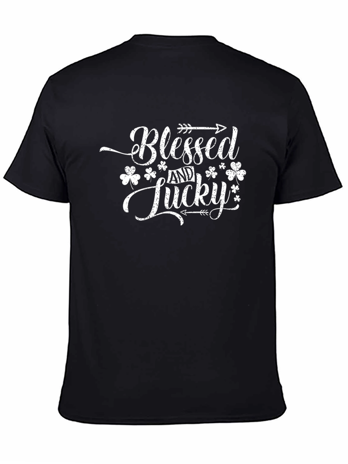 Blessed & Lucky St. Patricks Day Graphic T-Shirt