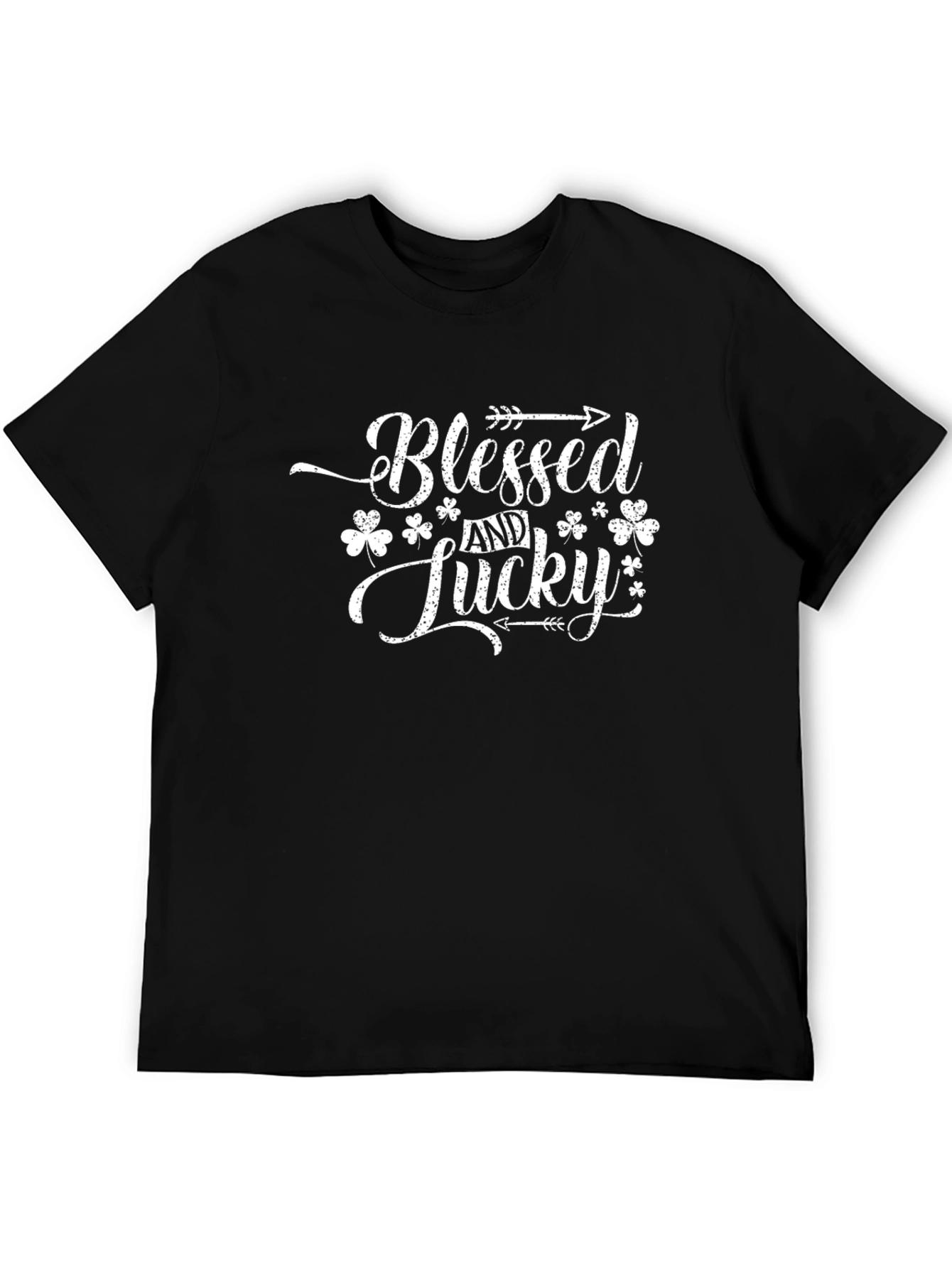 Blessed & Lucky St. Patricks Day Graphic T-Shirt