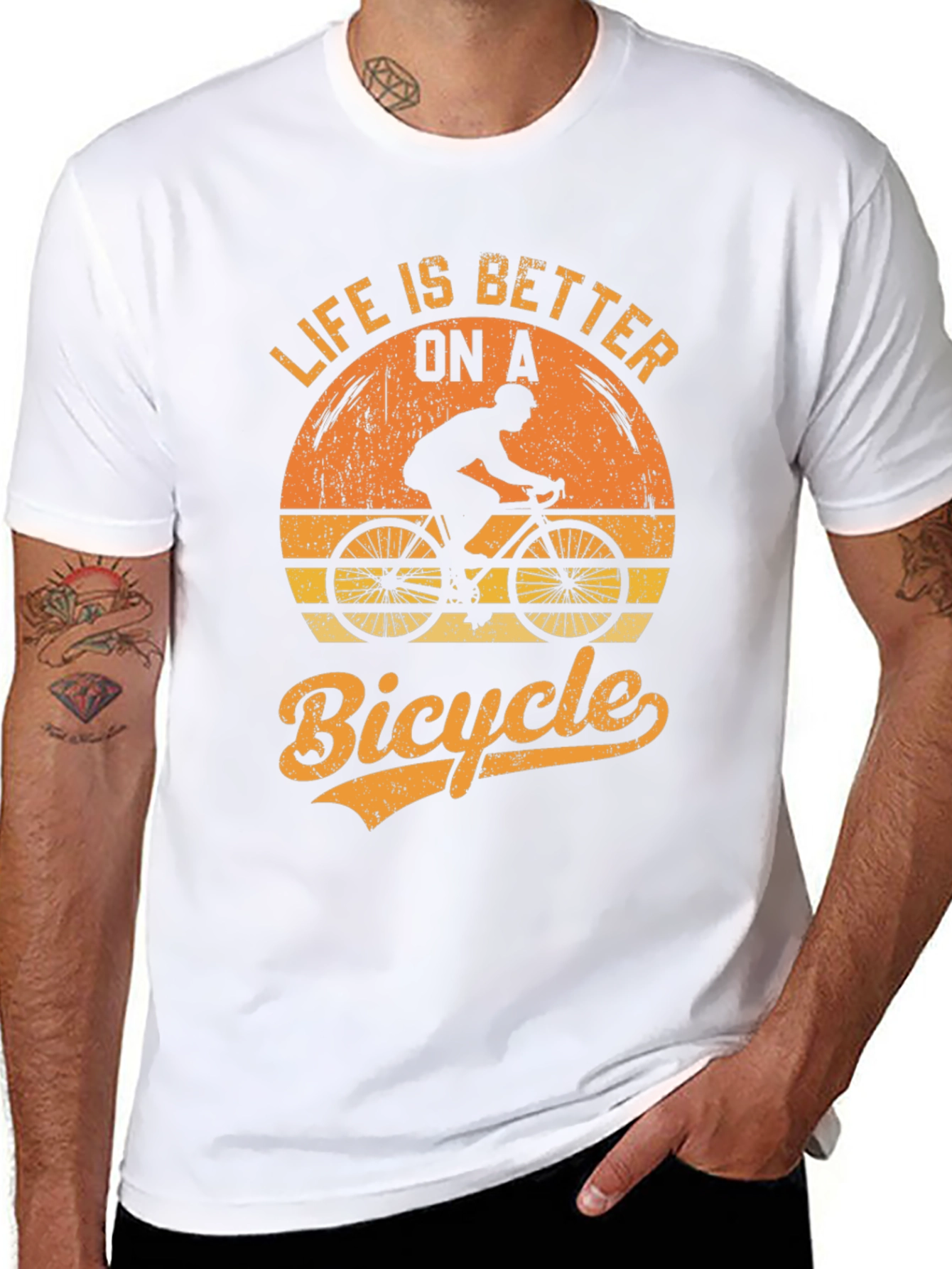 Life is Better on a Bicycle T-Shirt
