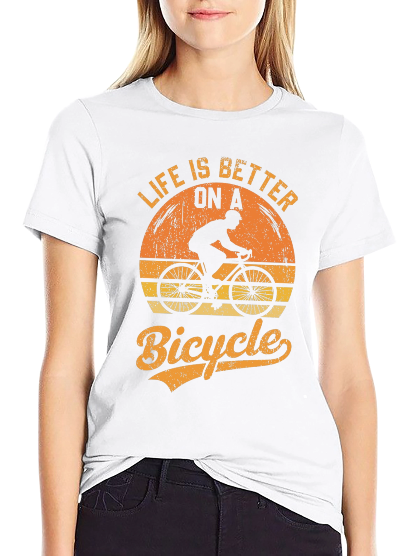Life is Better on a Bicycle T-Shirt