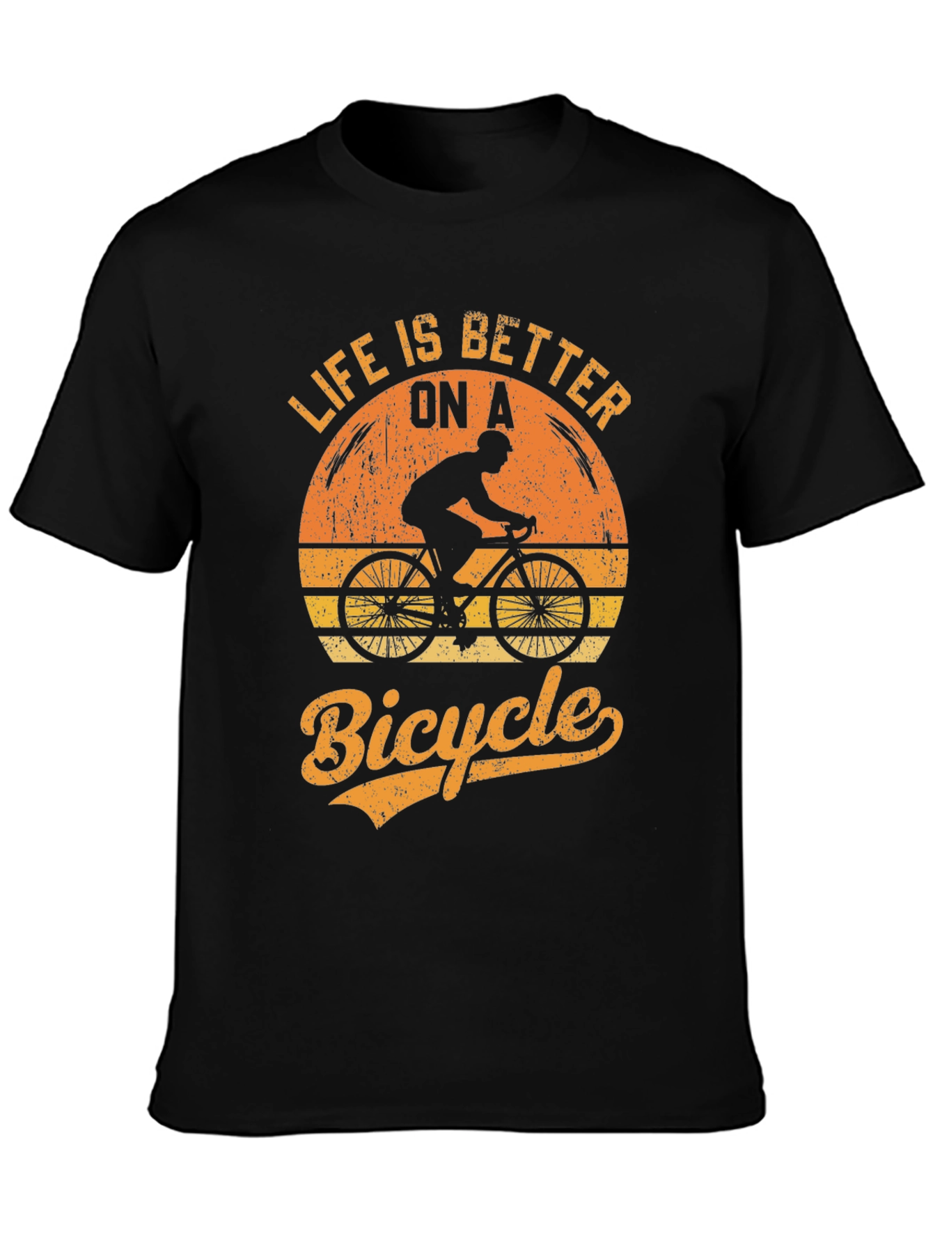 Life is Better on a Bicycle T-Shirt