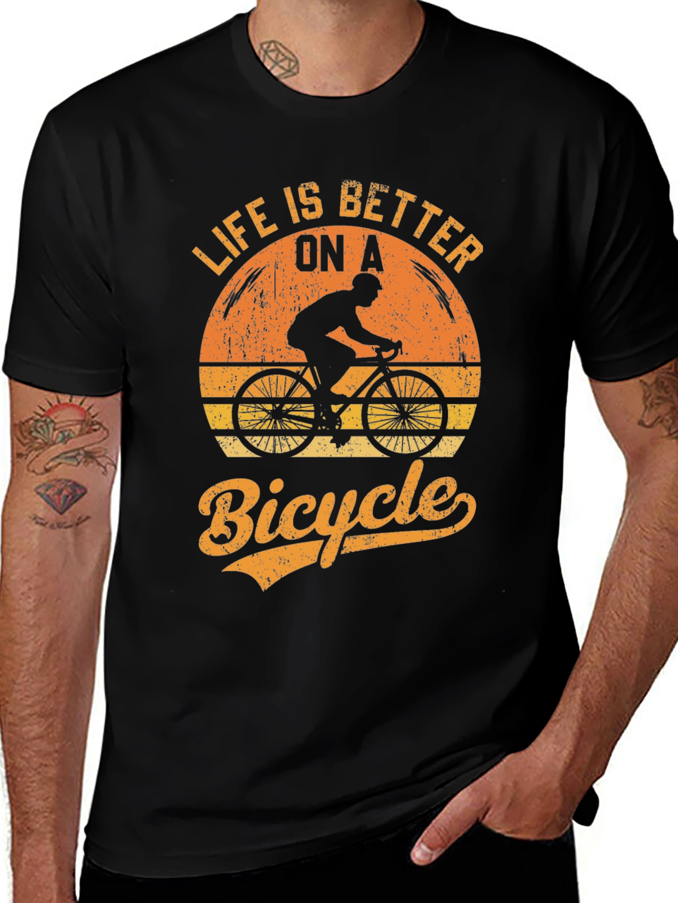 Life is Better on a Bicycle T-Shirt