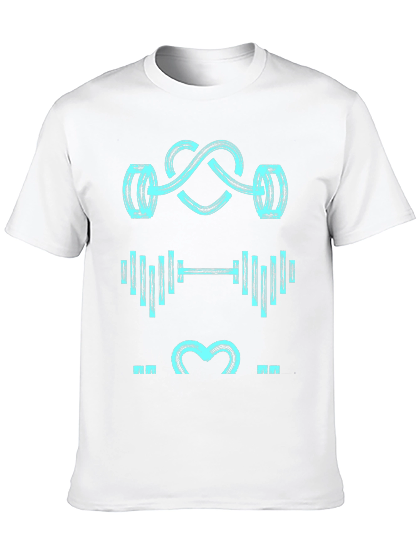Gym Lover Black Graphic Tee