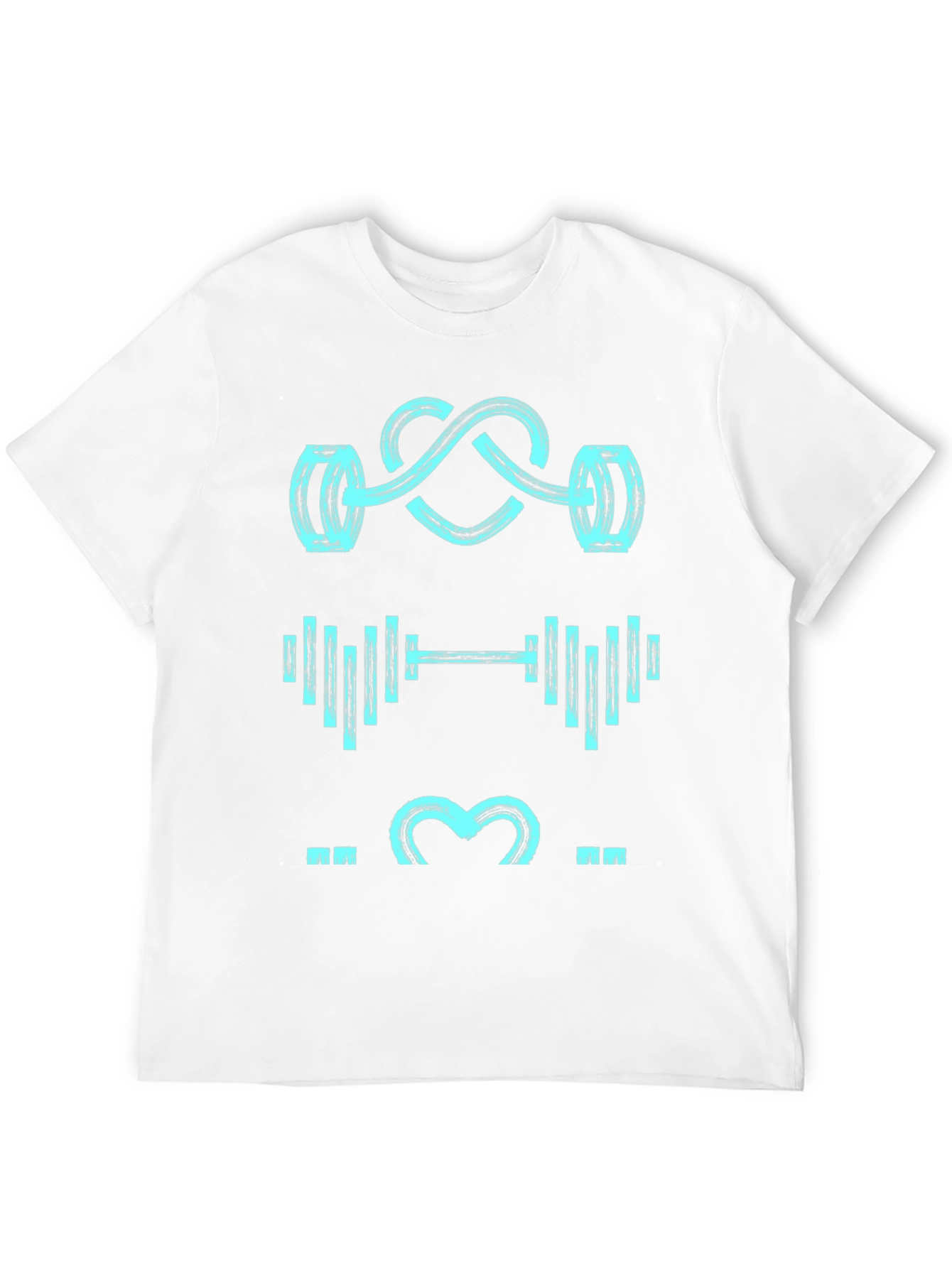 Gym Lover Black Graphic Tee