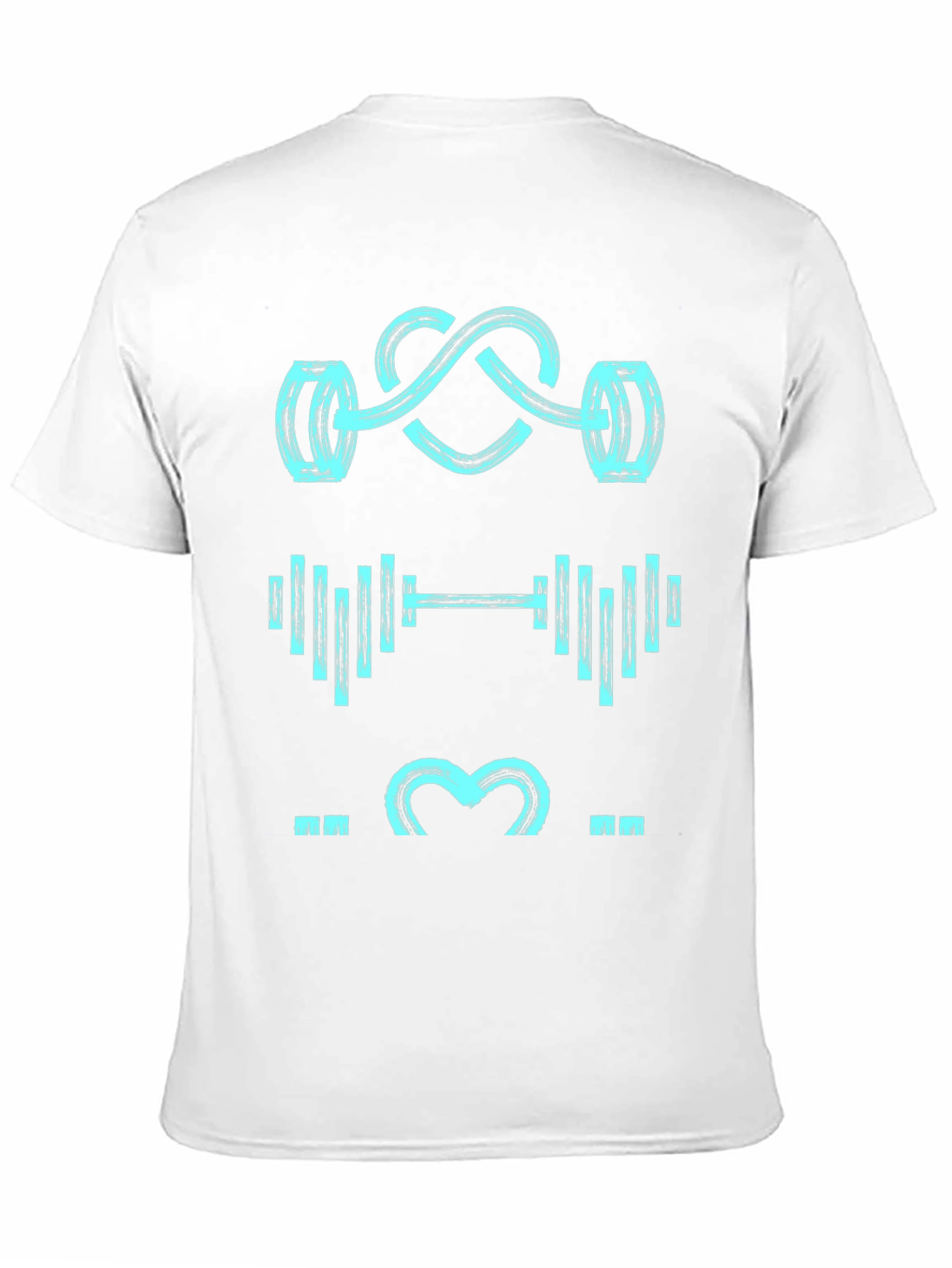 Gym Lover Black Graphic Tee