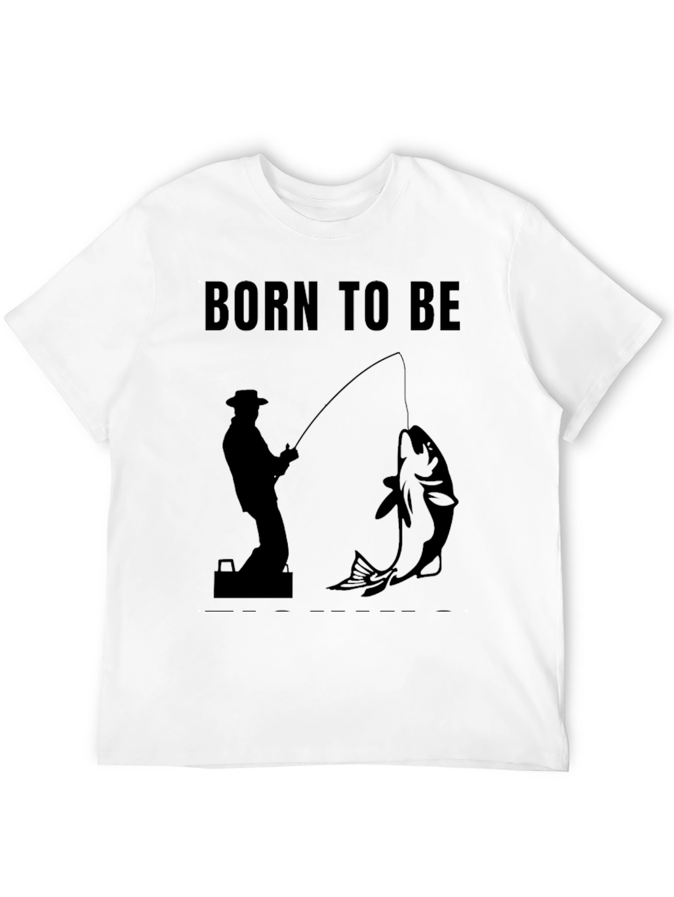 Born to Be Fishing Graphic Tee