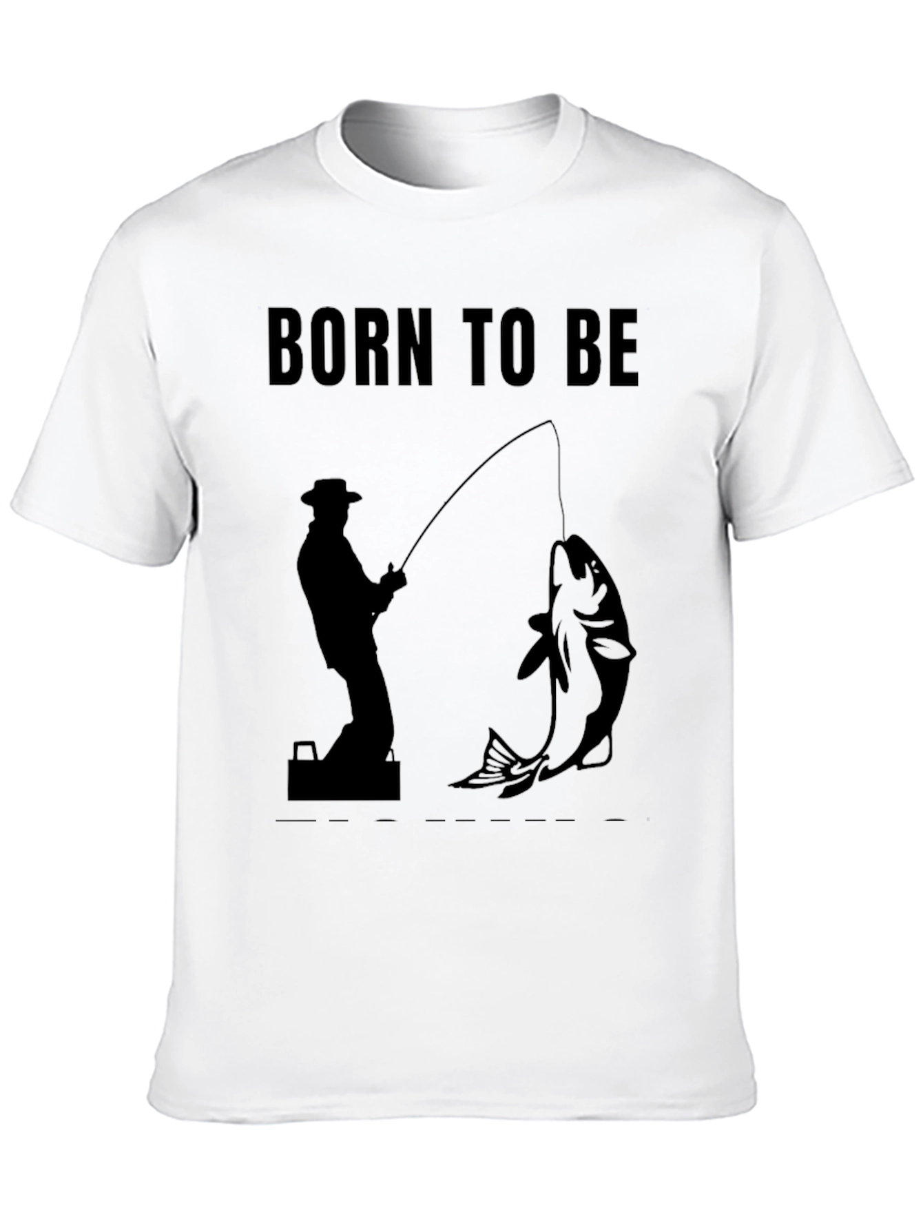 Born to Be Fishing Graphic Tee