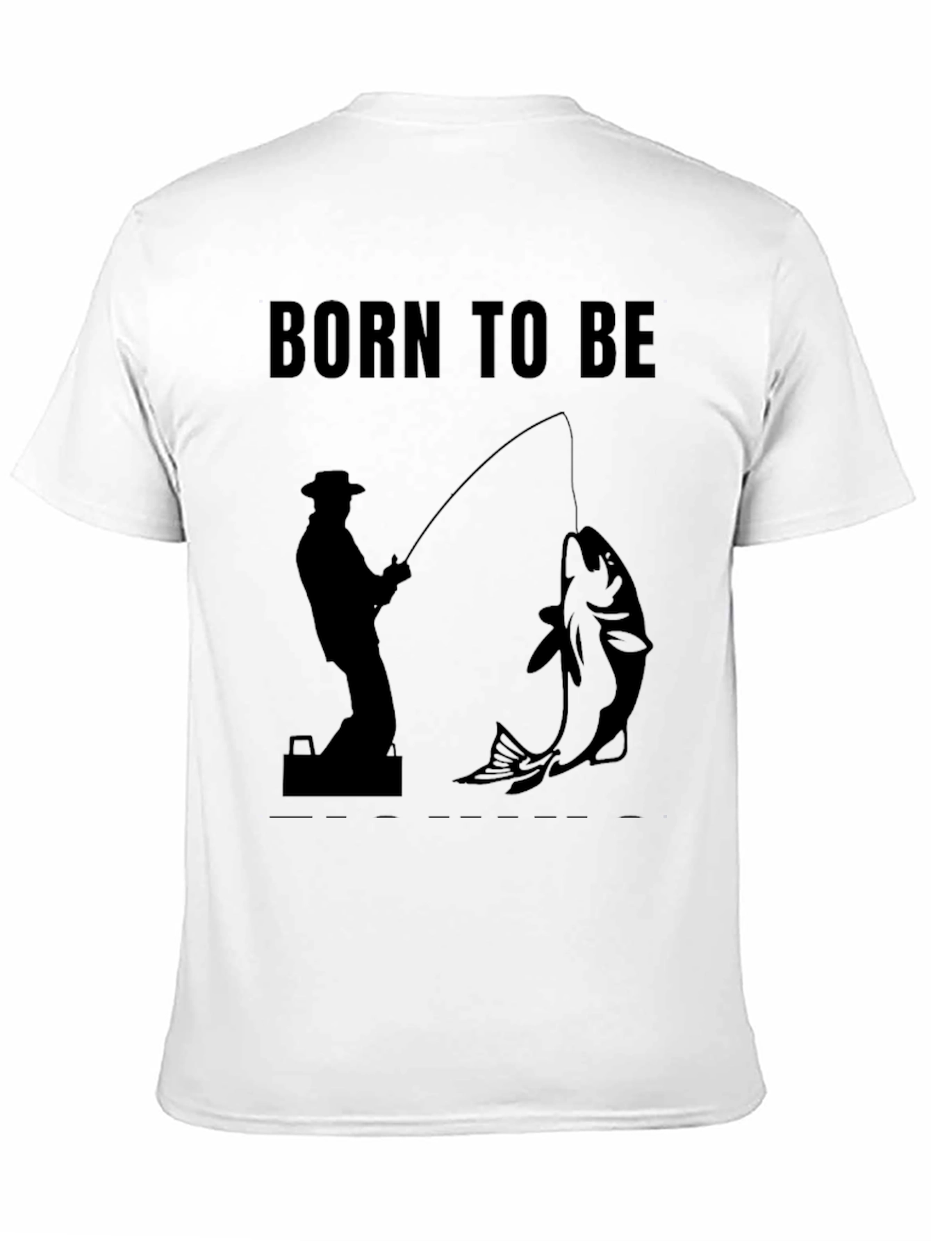Born to Be Fishing Graphic Tee