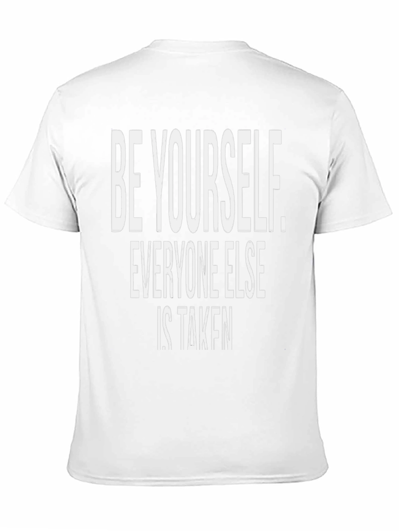 Be Yourself T-Shirt - Inspirational Graphic Tee