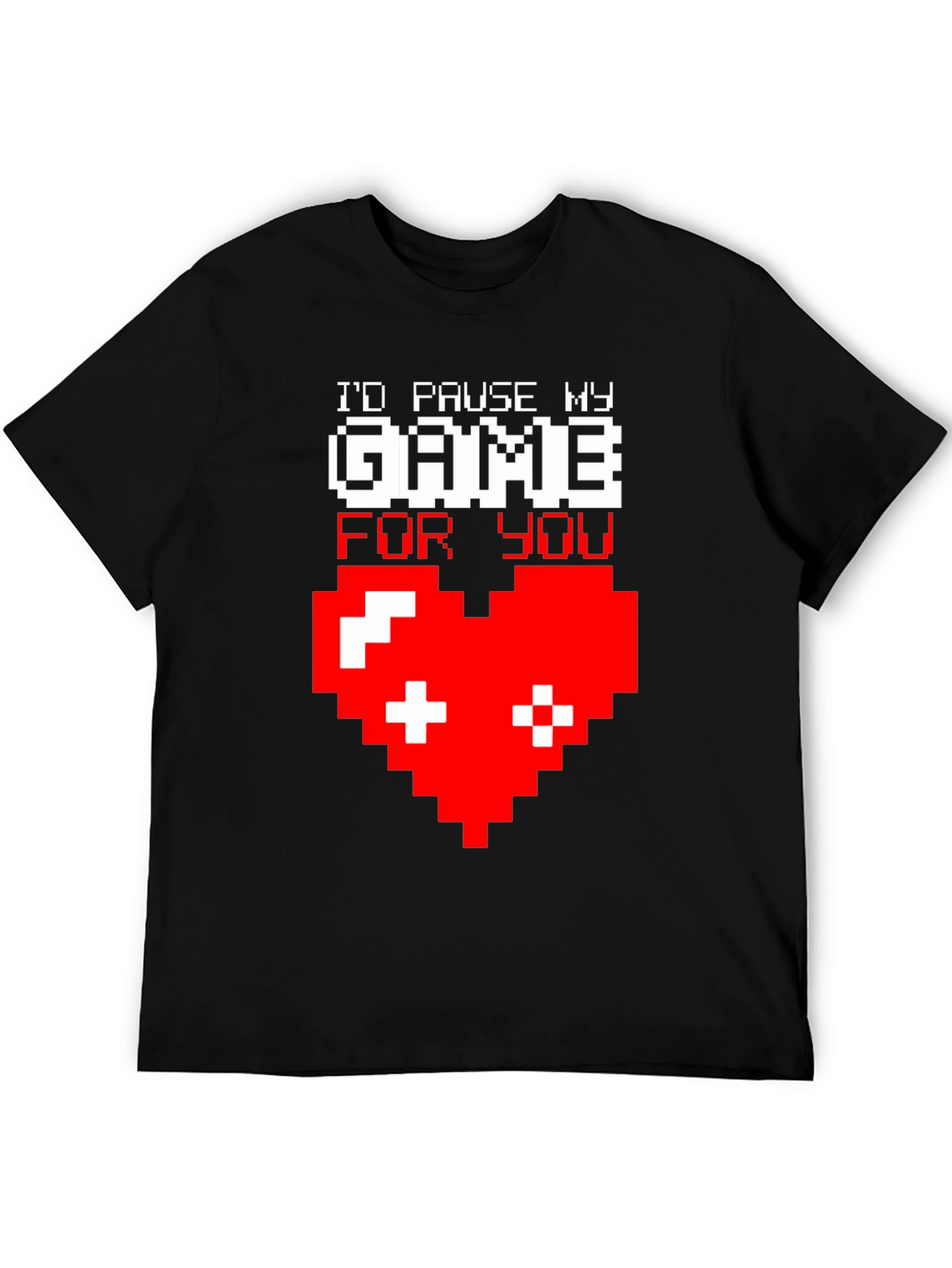 Gamer Love Black T-Shirt