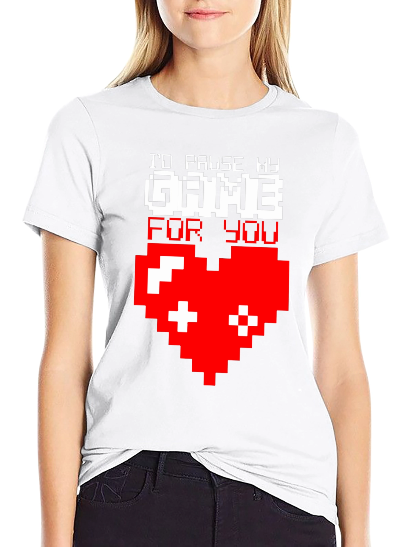 Gamer Love Black T-Shirt