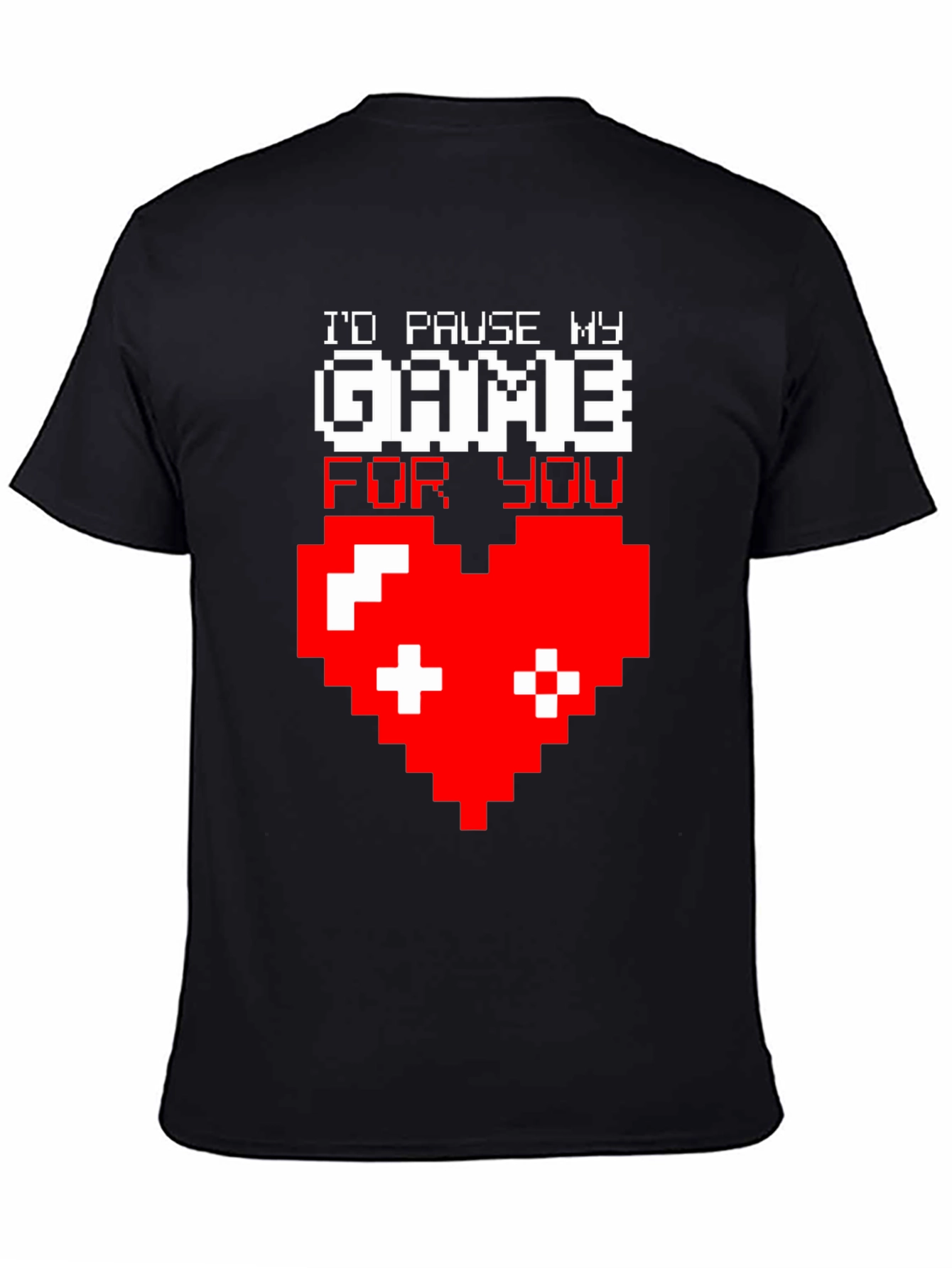 Gamer Love Black T-Shirt