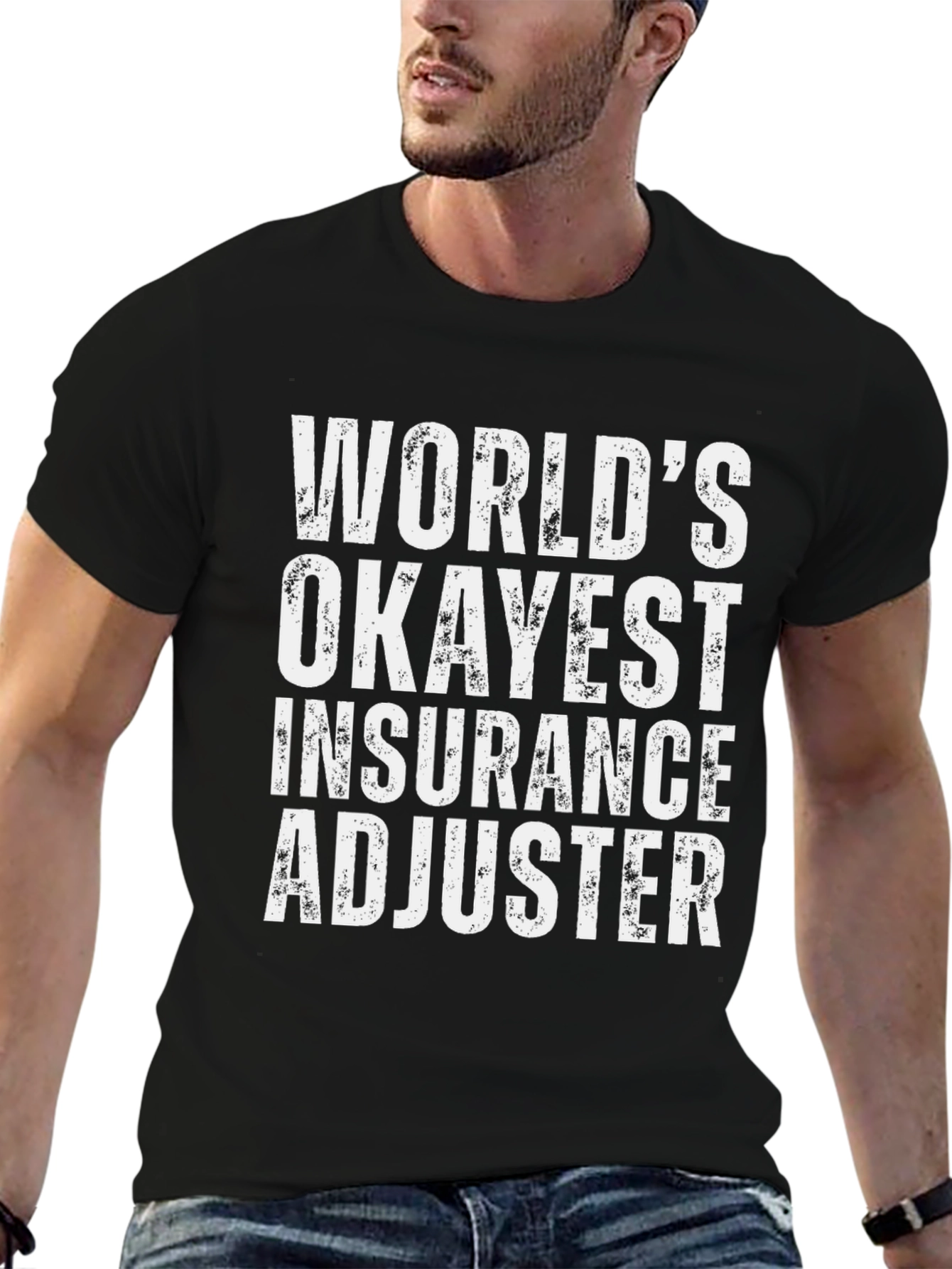 Worlds Okayest Insurance Adjuster T-Shirt