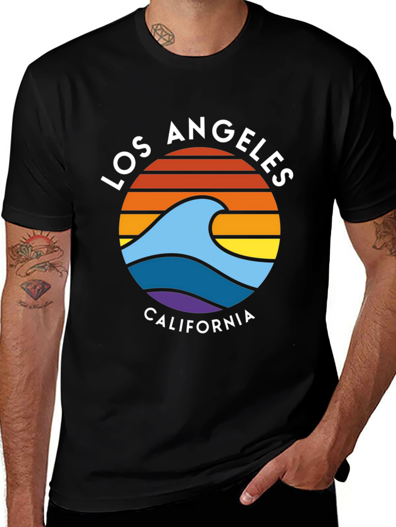 Los Angeles California Graphic Tee - Coastal Vibe