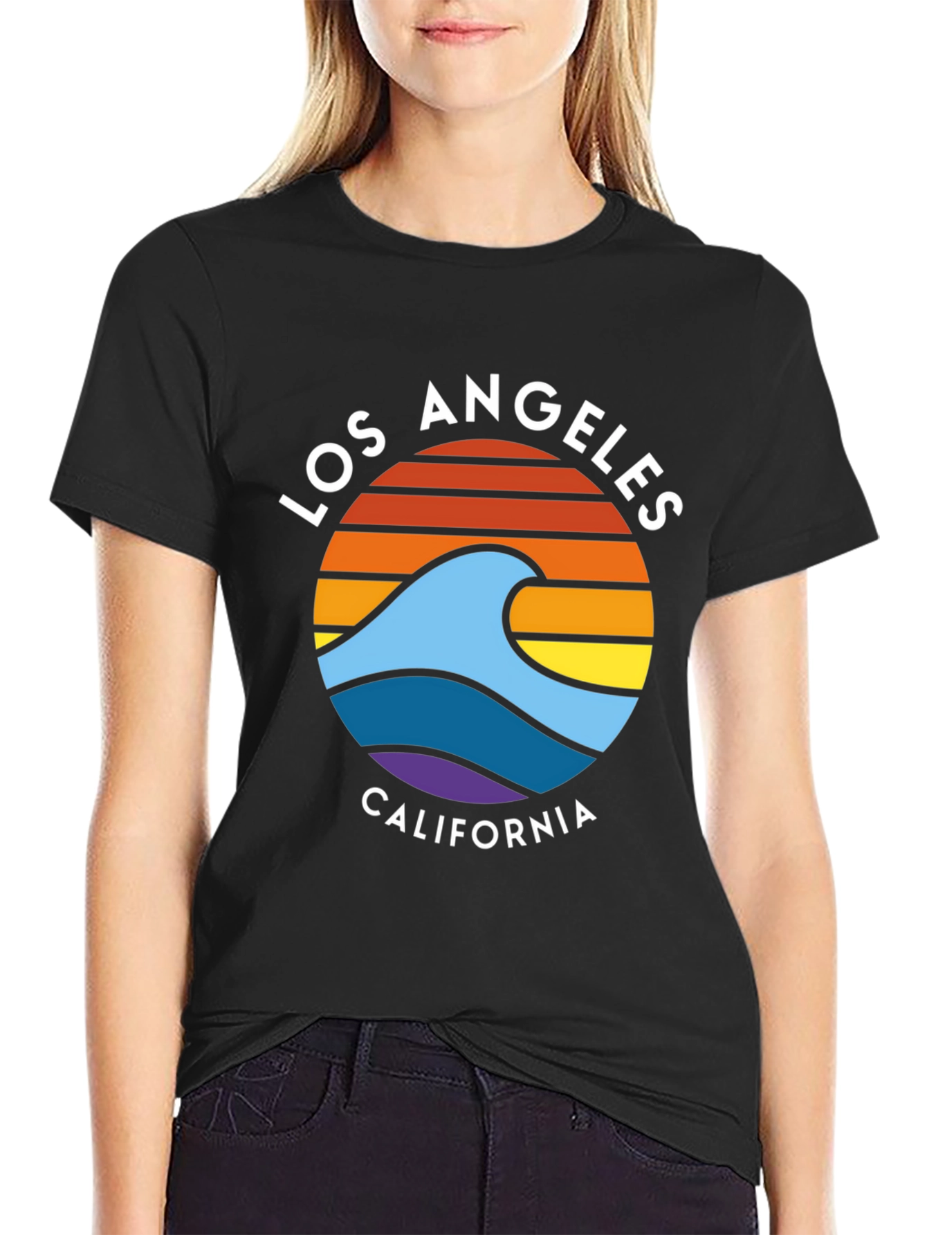 Los Angeles California Graphic Tee - Coastal Vibe