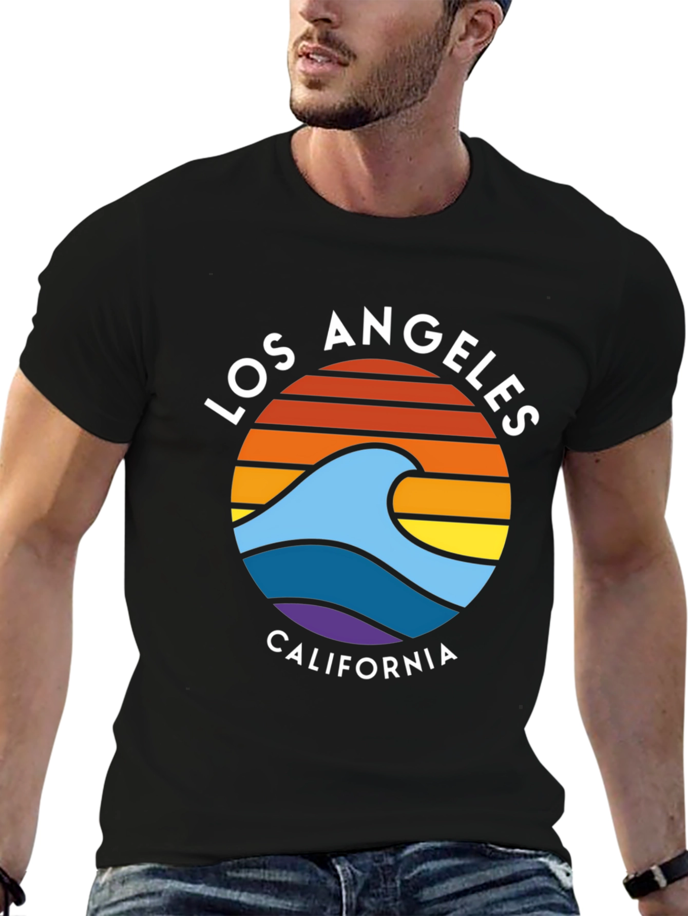 Los Angeles California Graphic Tee - Coastal Vibe