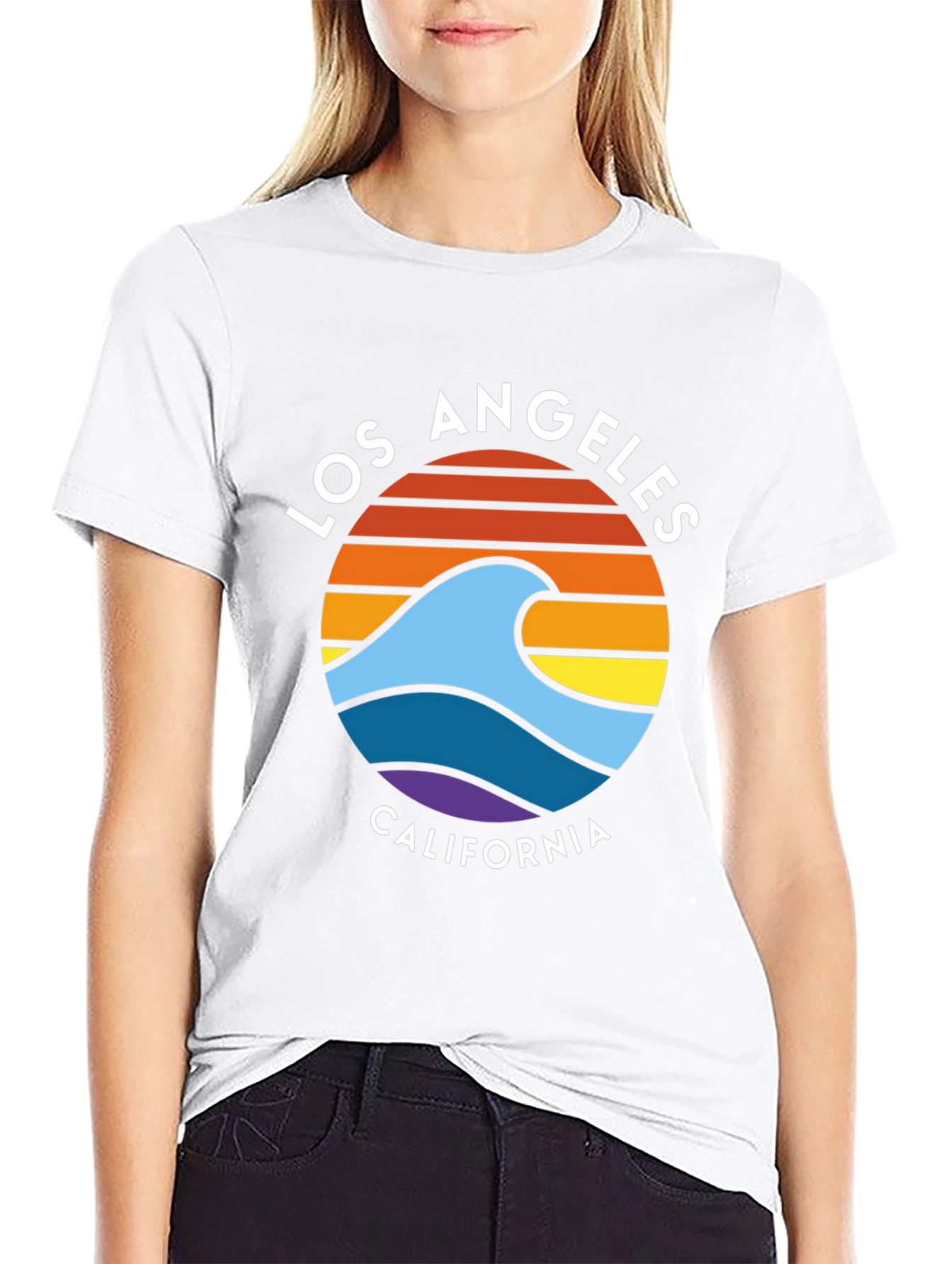 Los Angeles California Graphic Tee - Coastal Vibe