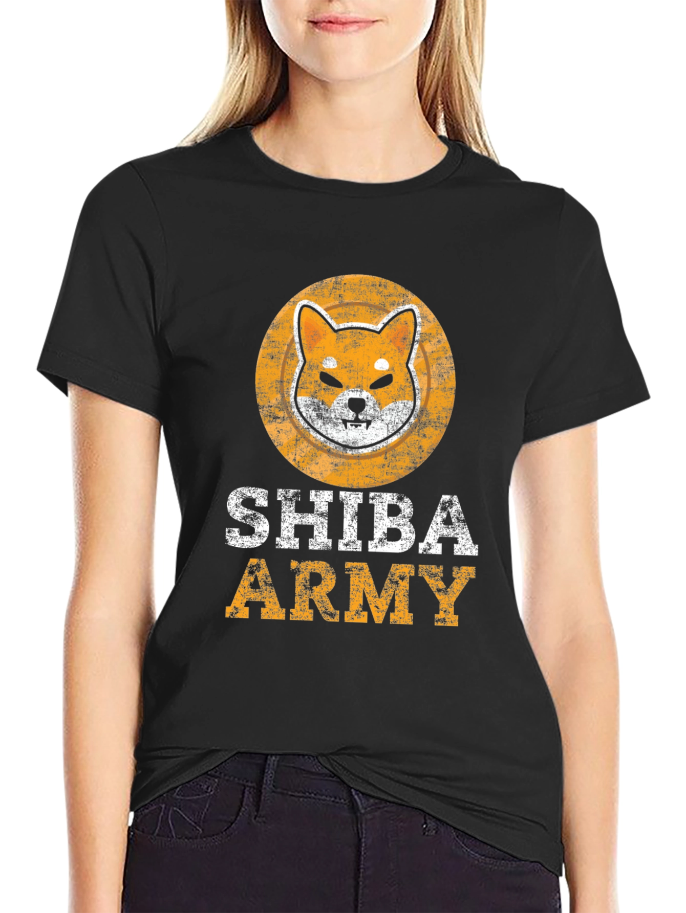 Shiba Army Graphic T-Shirt - Crypto Doge Fan Tee
