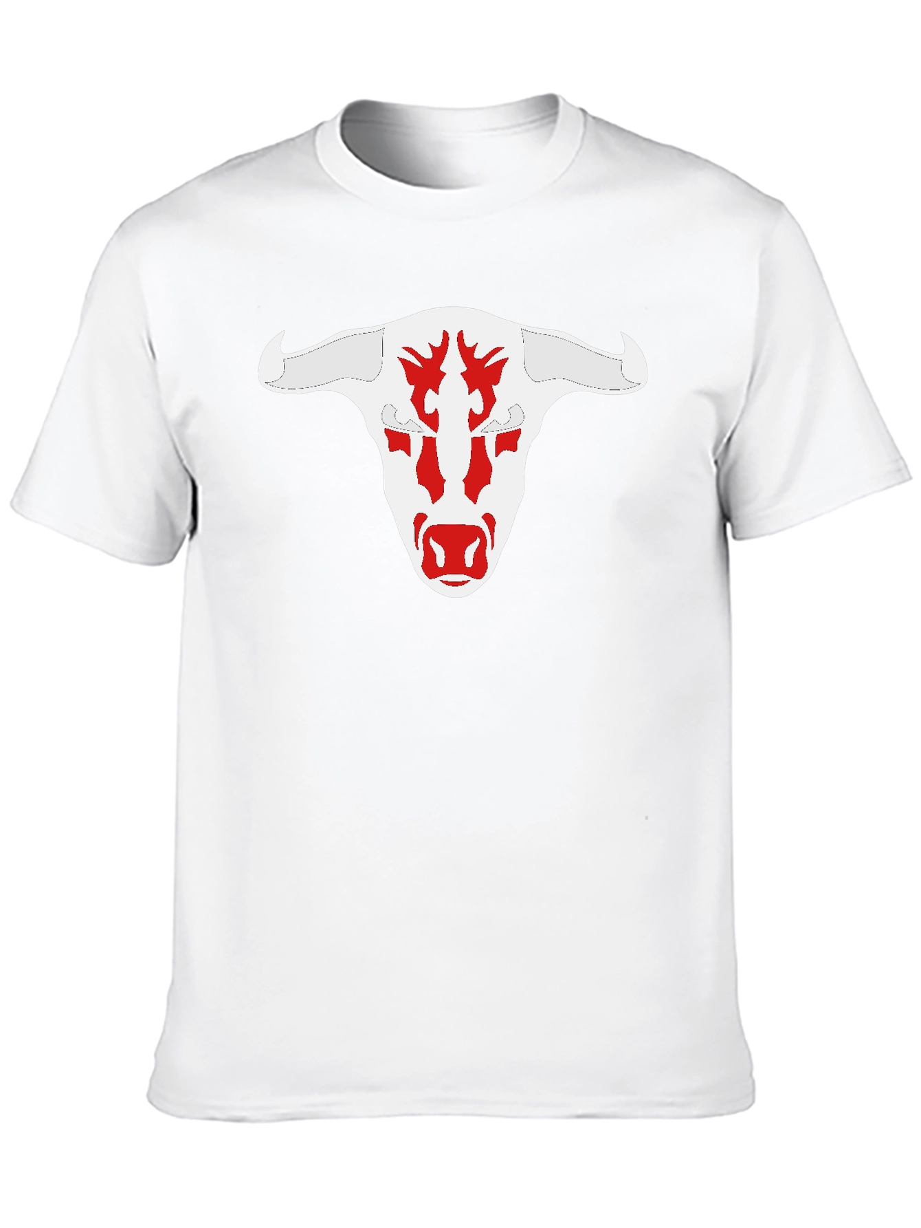 Bull Skull Graphic T-Shirt - Bold & Unique Design