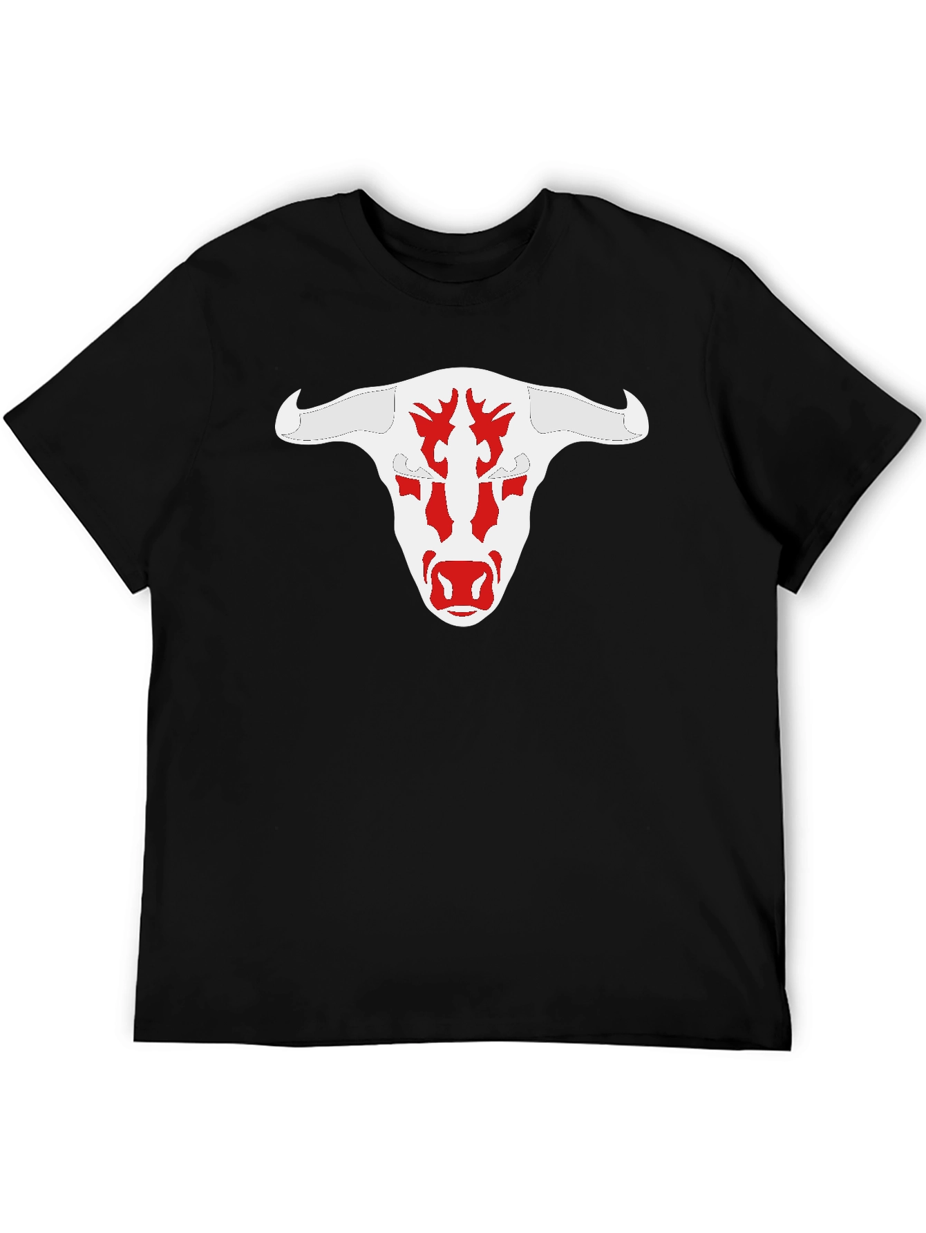 Bull Skull Graphic T-Shirt - Bold & Unique Design