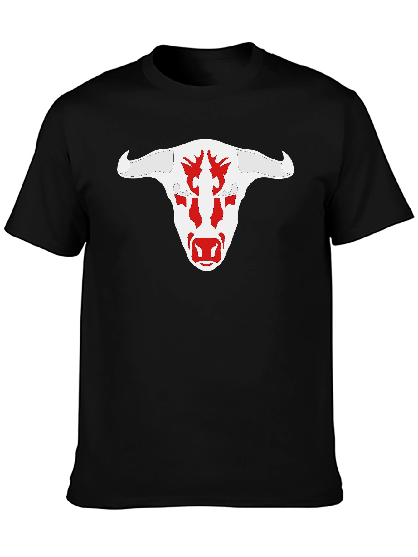 Bull Skull Graphic T-Shirt - Bold & Unique Design