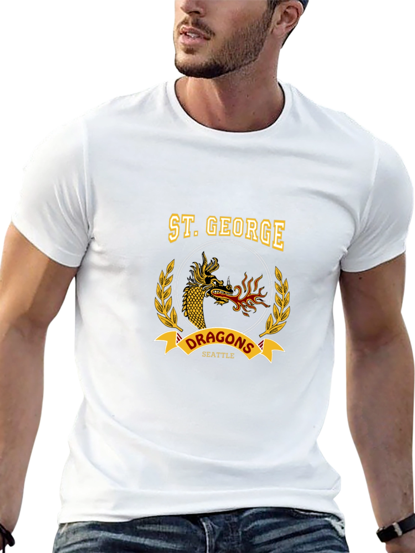 St. George Dragons Seattle Black T-Shirt