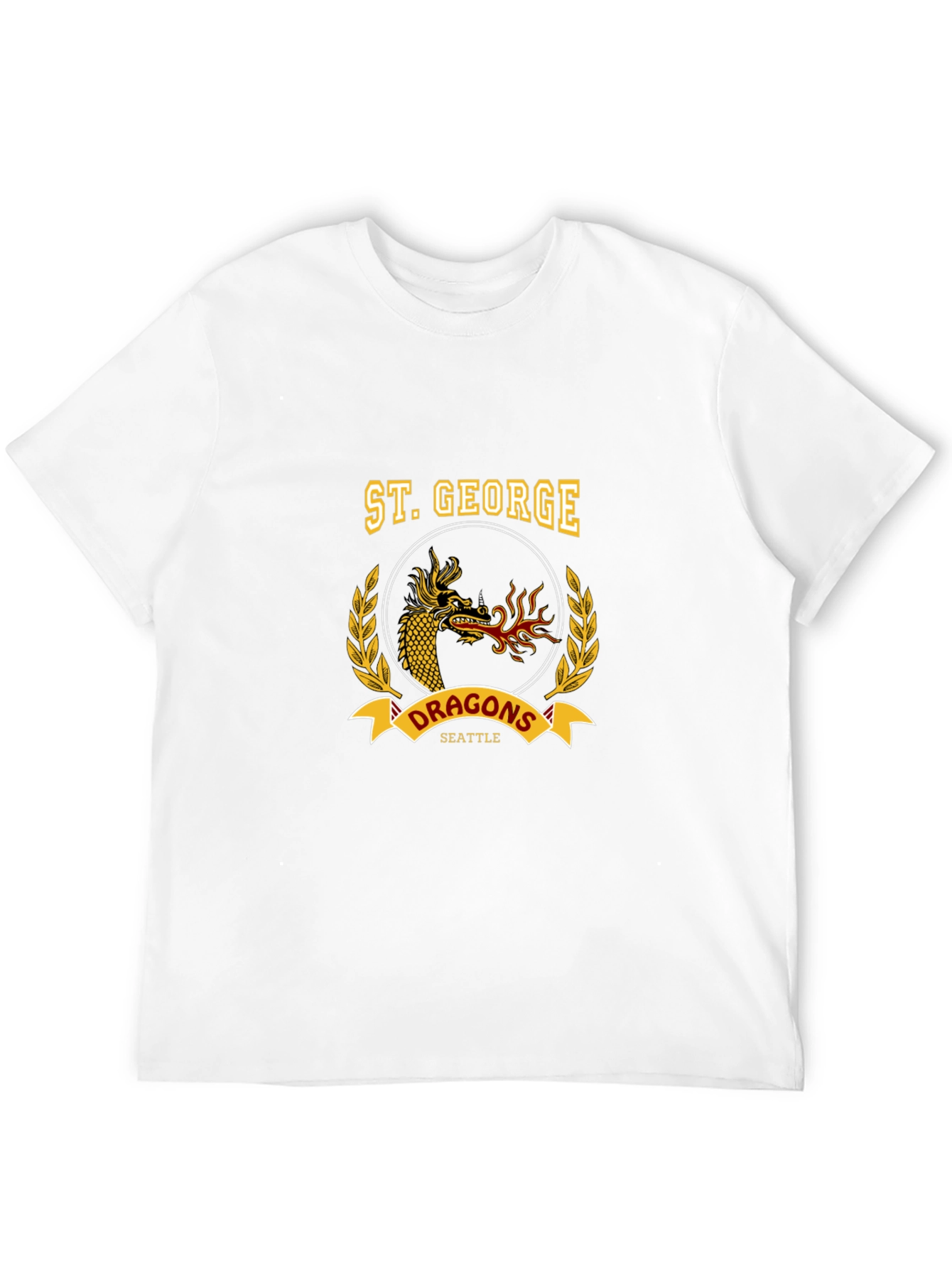 St. George Dragons Seattle Black T-Shirt