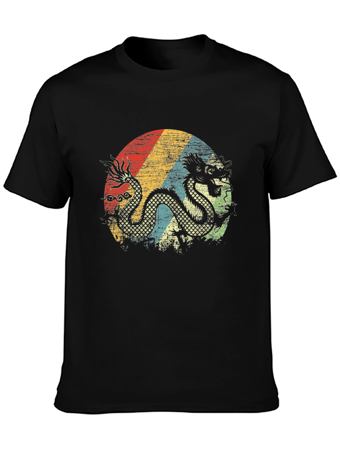 Retro Dragon Graphic Tee