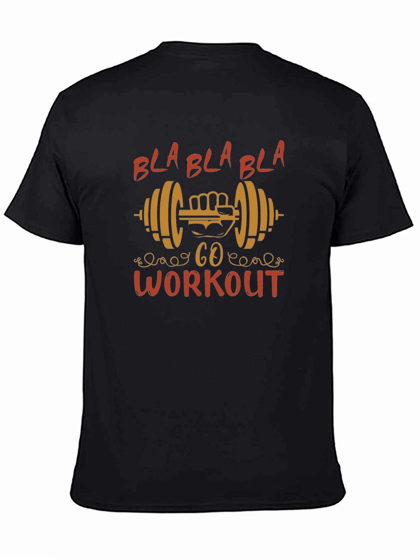 Gym Workout T-Shirt - Motivational Graphic Tee