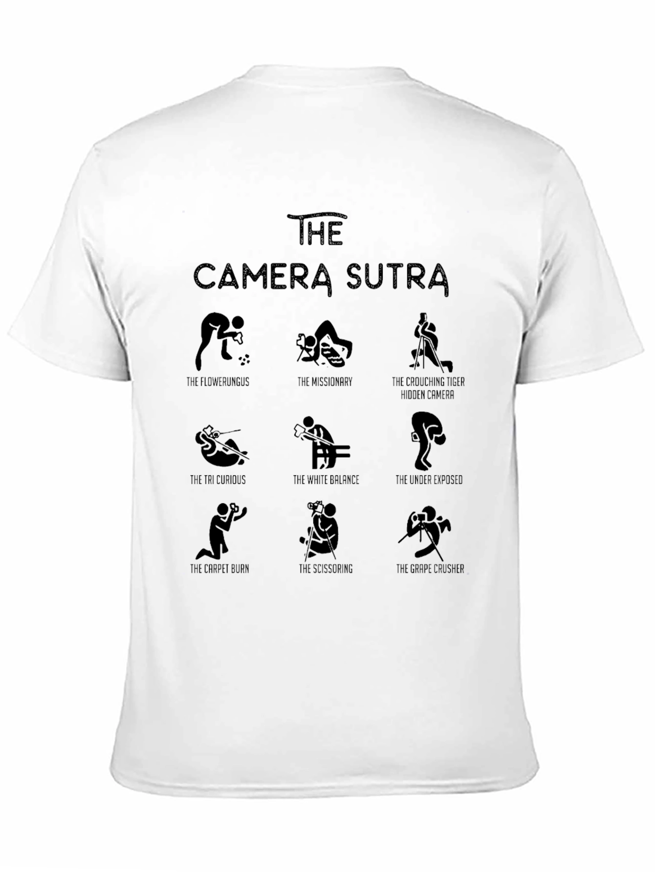 The Camera Sutra T-Shirt Funny Photographer Gift