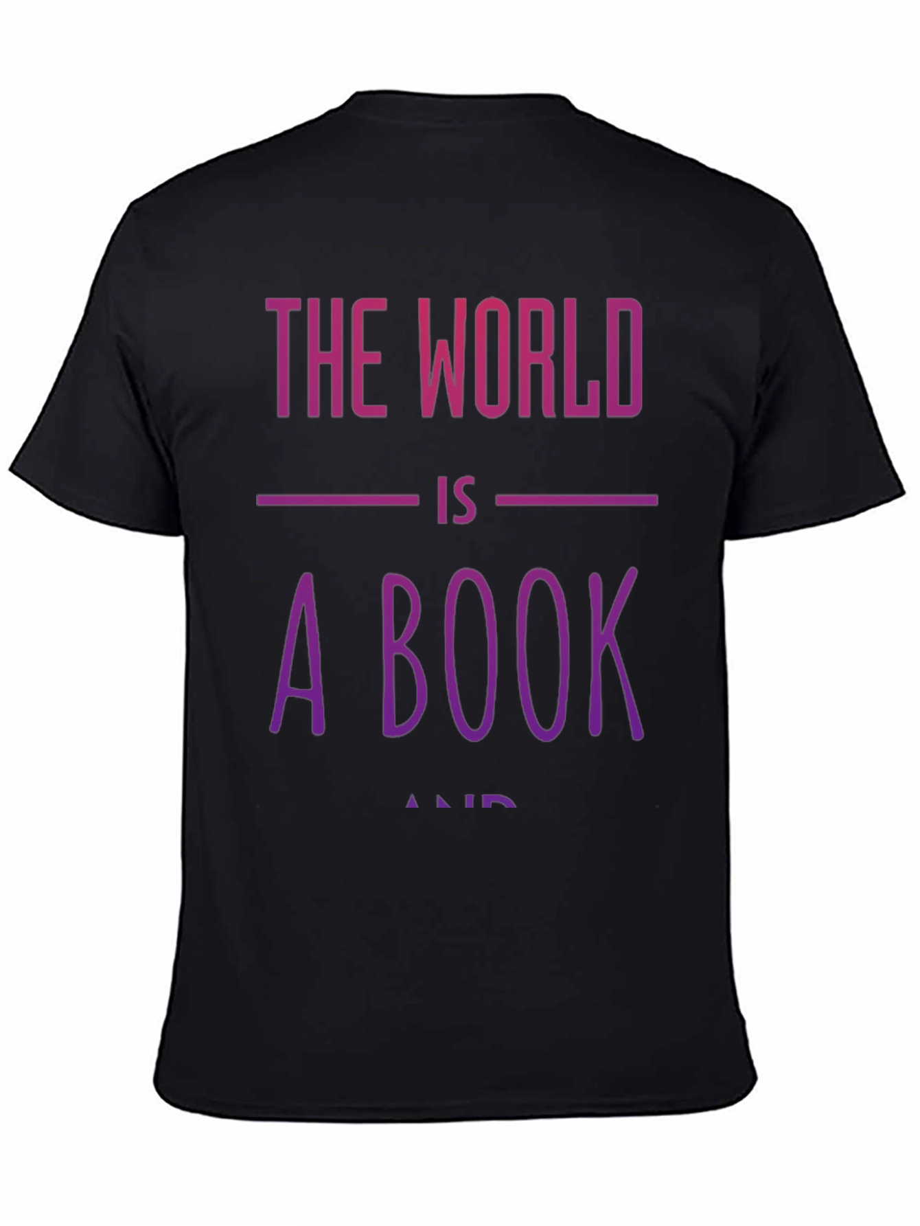 The World is a Book Graphic T-Shirt