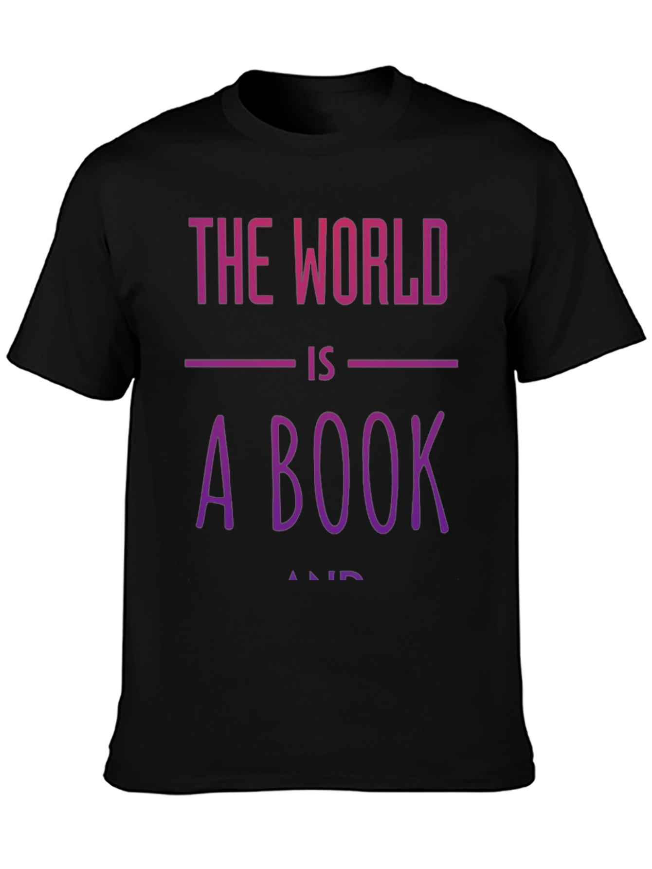 The World is a Book Graphic T-Shirt