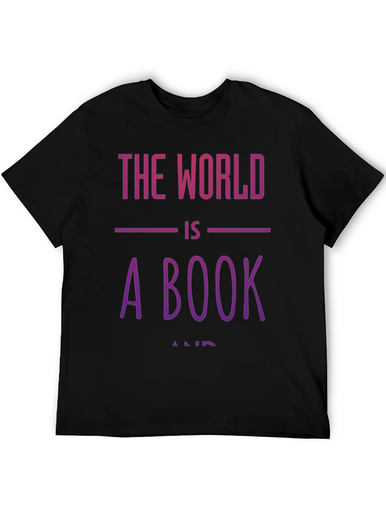 The World is a Book Graphic T-Shirt