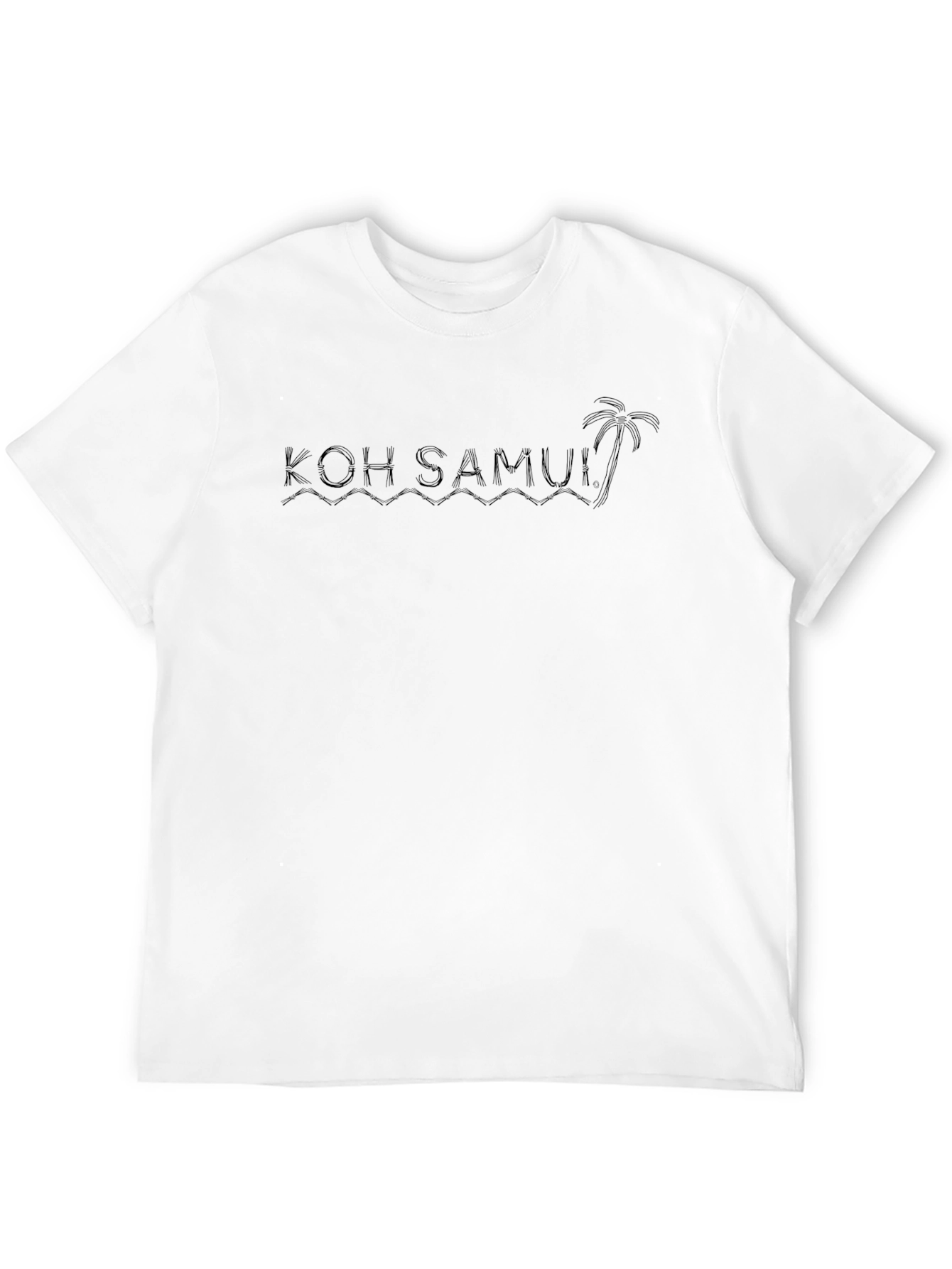 Koh Samui Black Graphic Tee