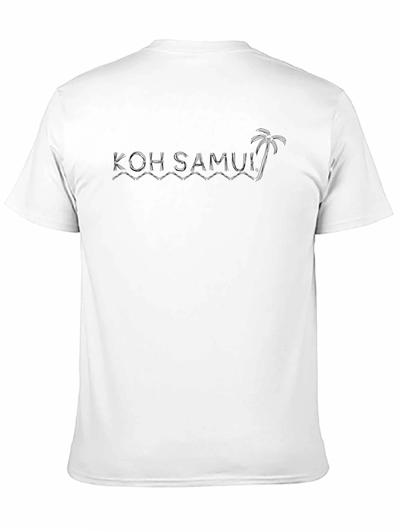 Koh Samui Black Graphic Tee