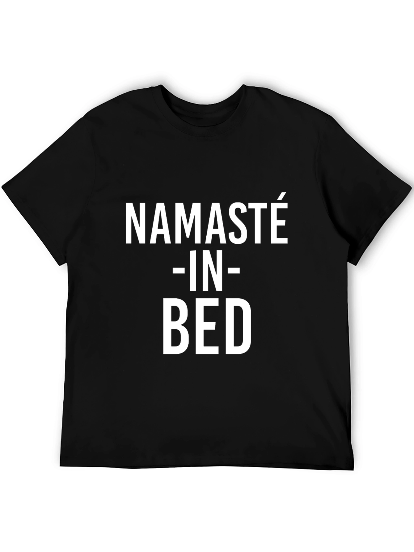 Namaste in Bed Graphic Tee - Relaxed Comfort