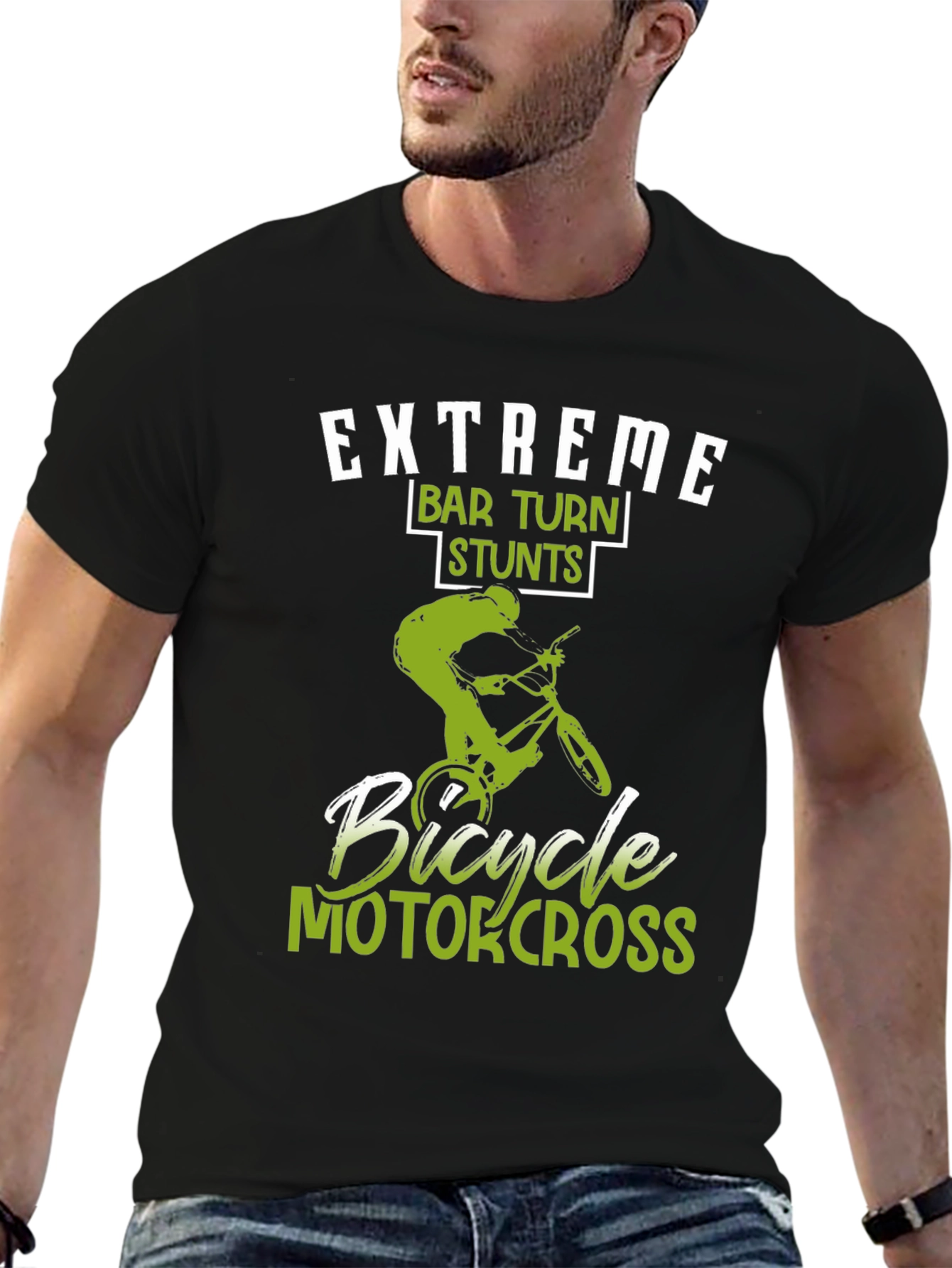 Extreme Bicycle Motocross Stunts T-Shirt