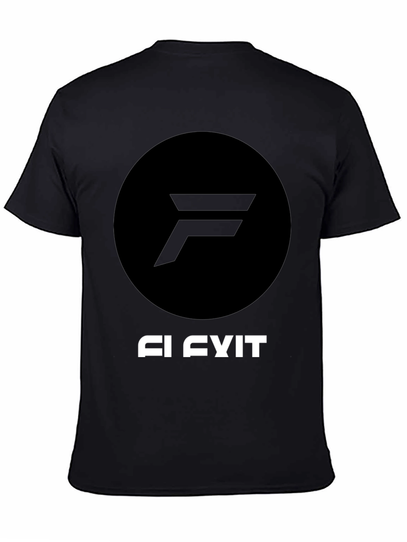 Elevate Exit Black Graphic Tee