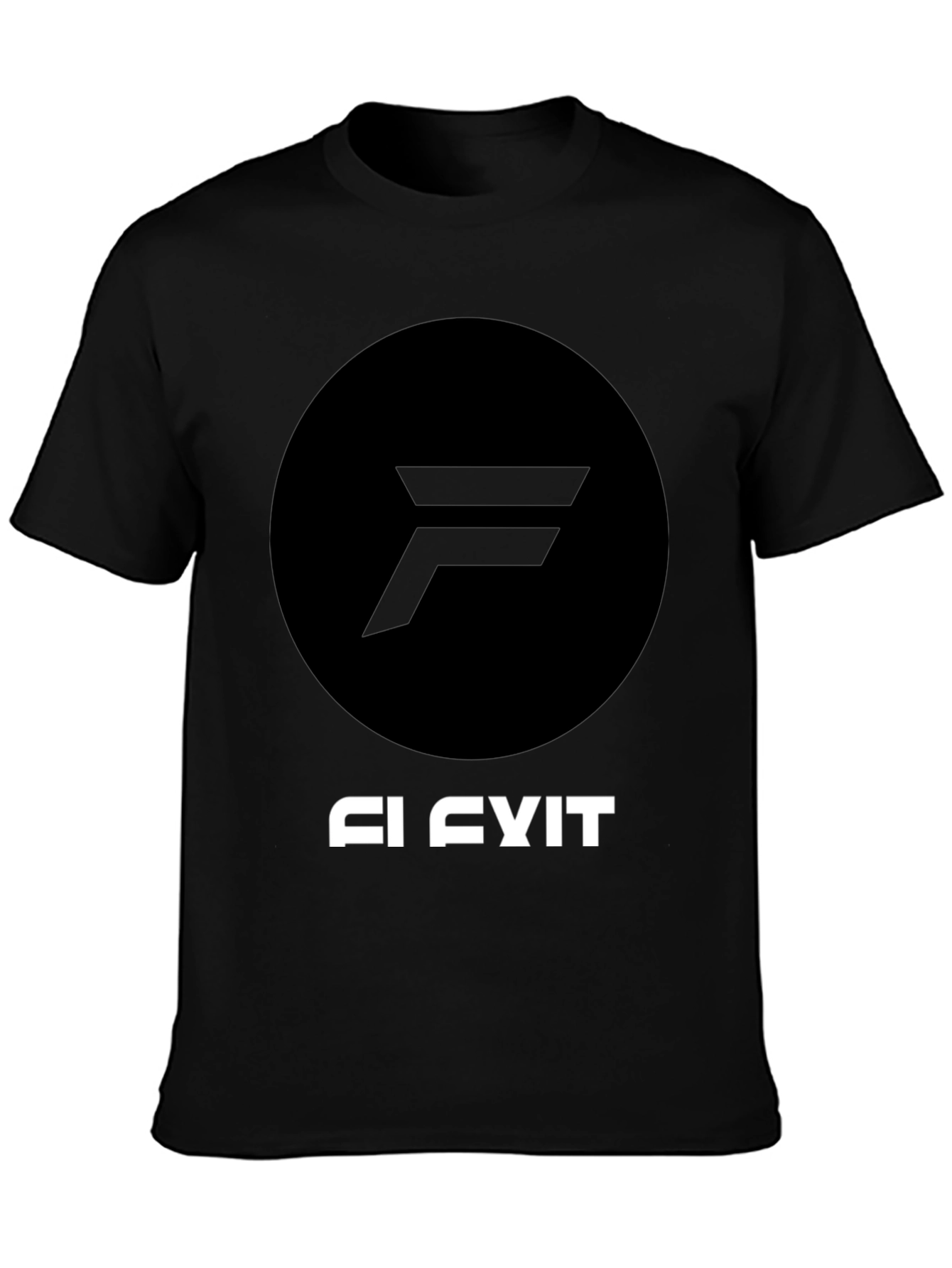 Elevate Exit Black Graphic Tee