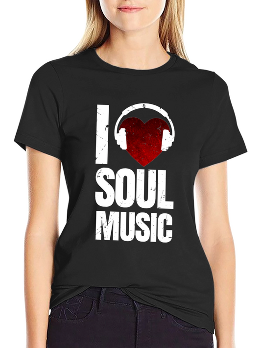 I Love Soul Music Graphic T-Shirt