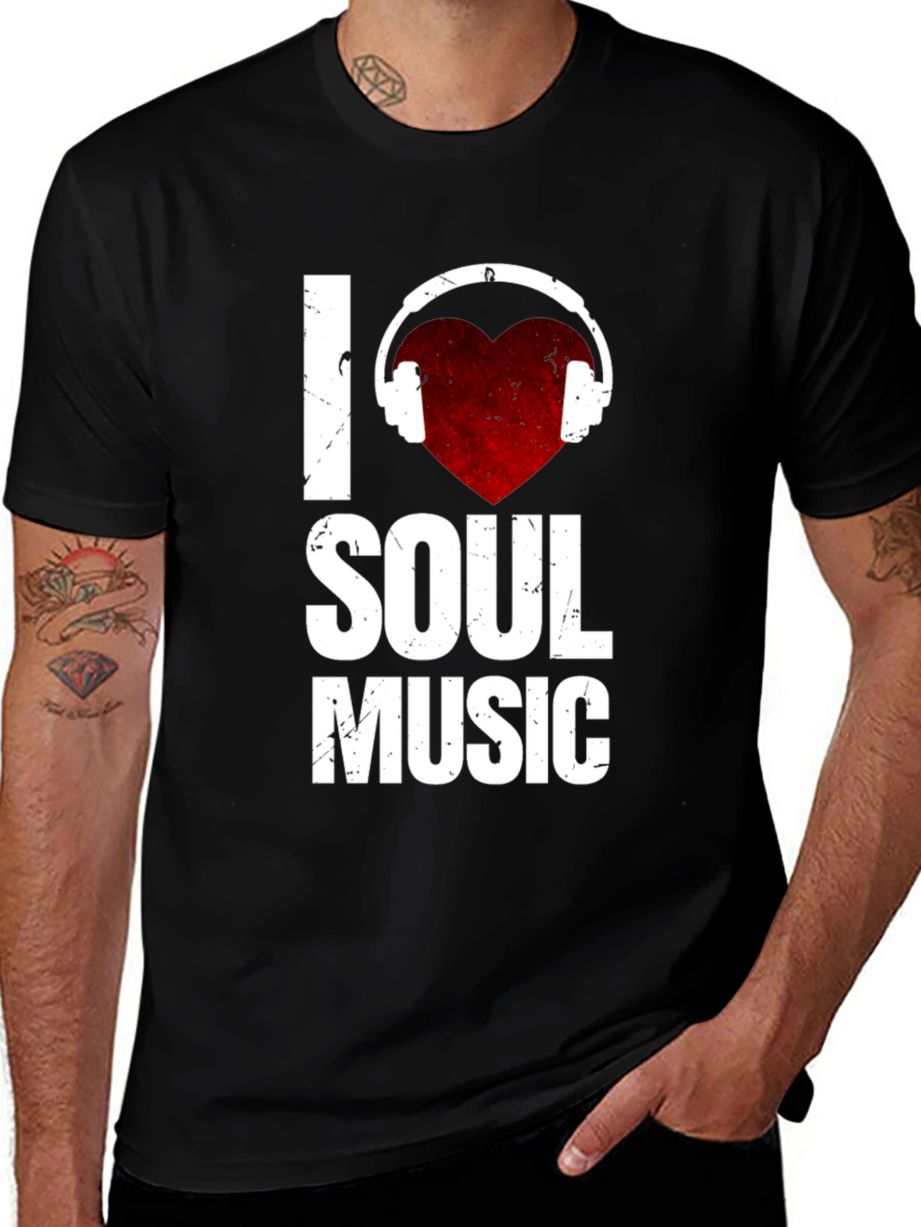 I Love Soul Music Graphic T-Shirt