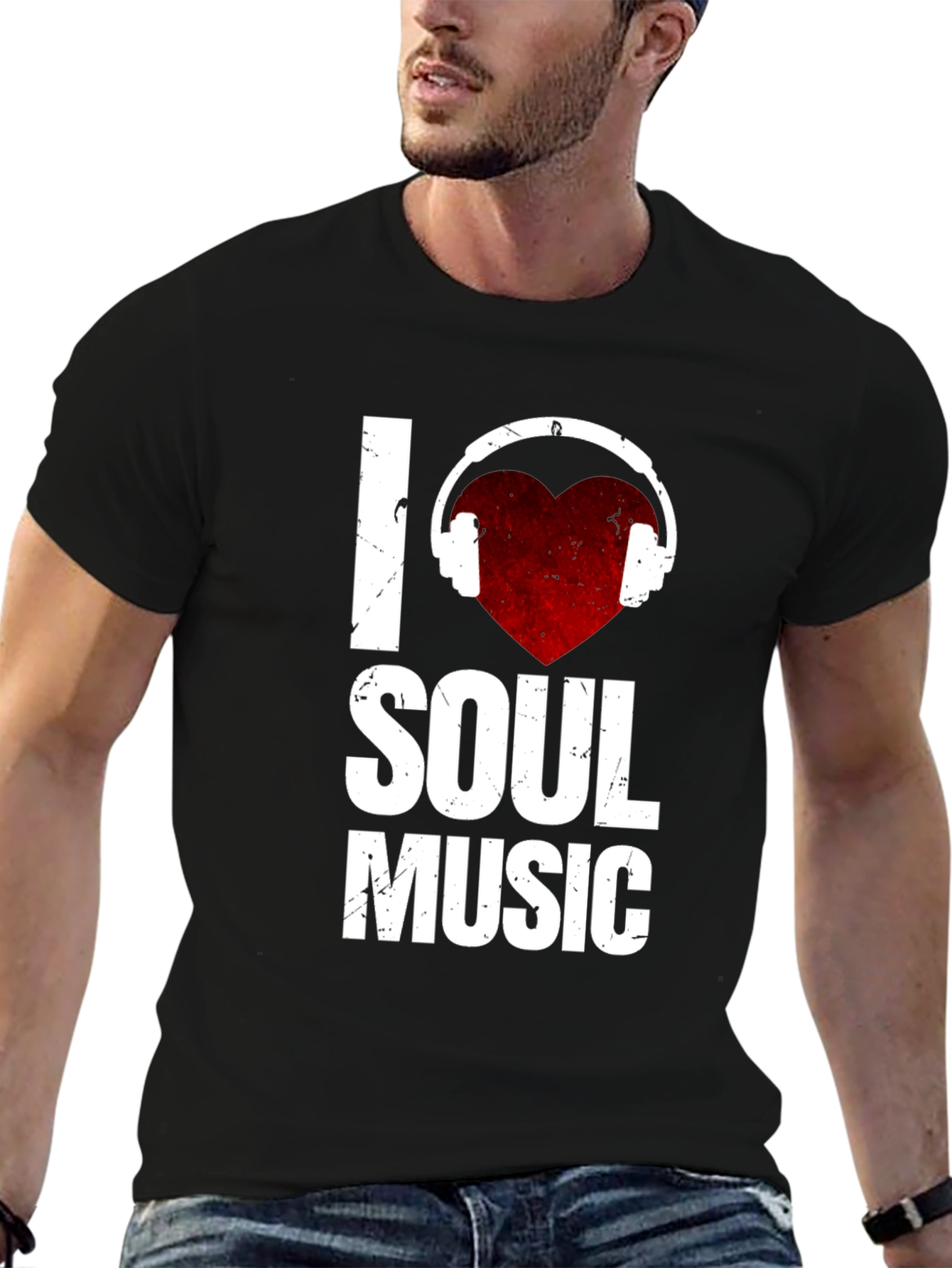 I Love Soul Music Graphic T-Shirt