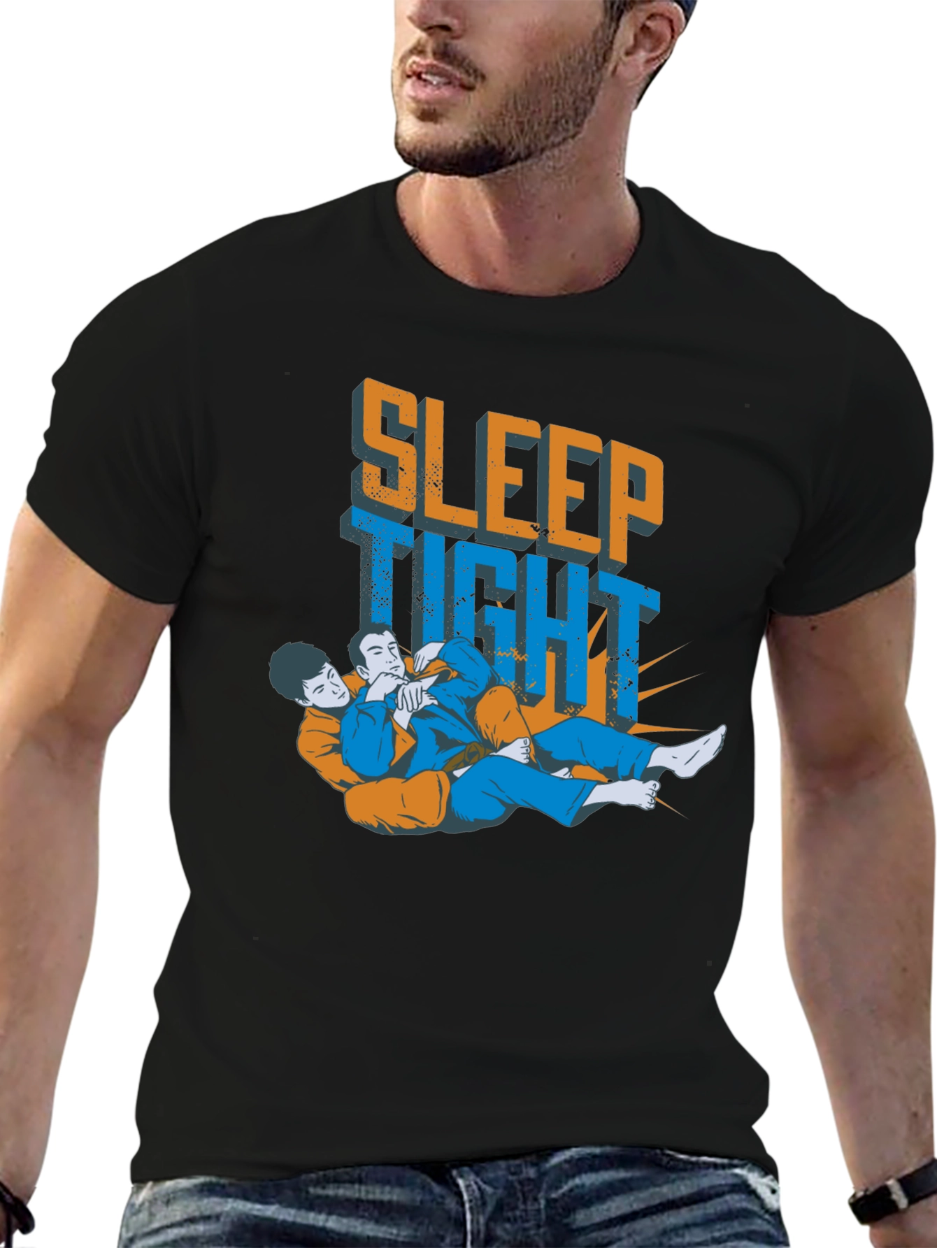 Sleep Tight Jiu Jitsu Graphic T-Shirt