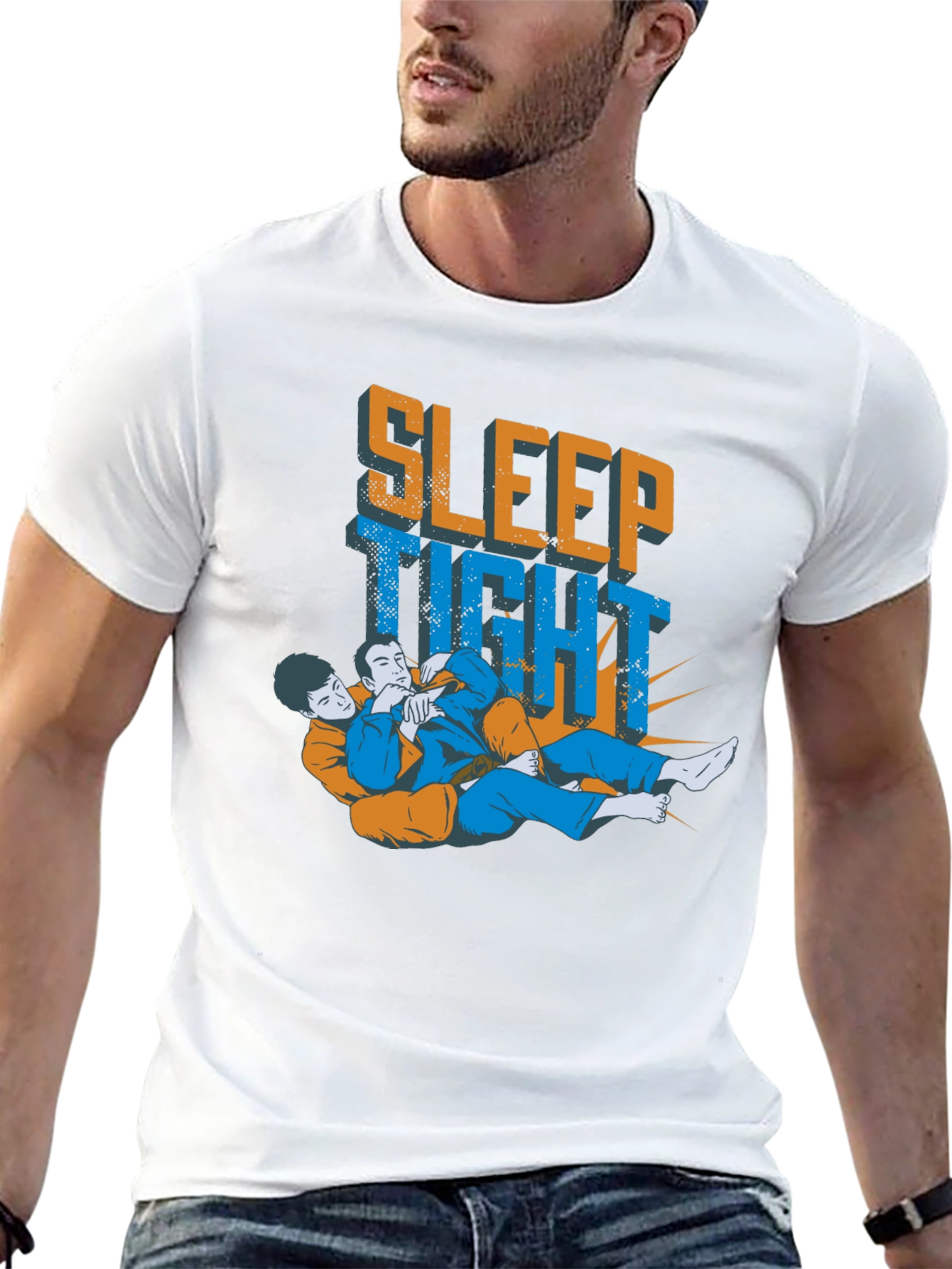 Sleep Tight Jiu Jitsu Graphic T-Shirt