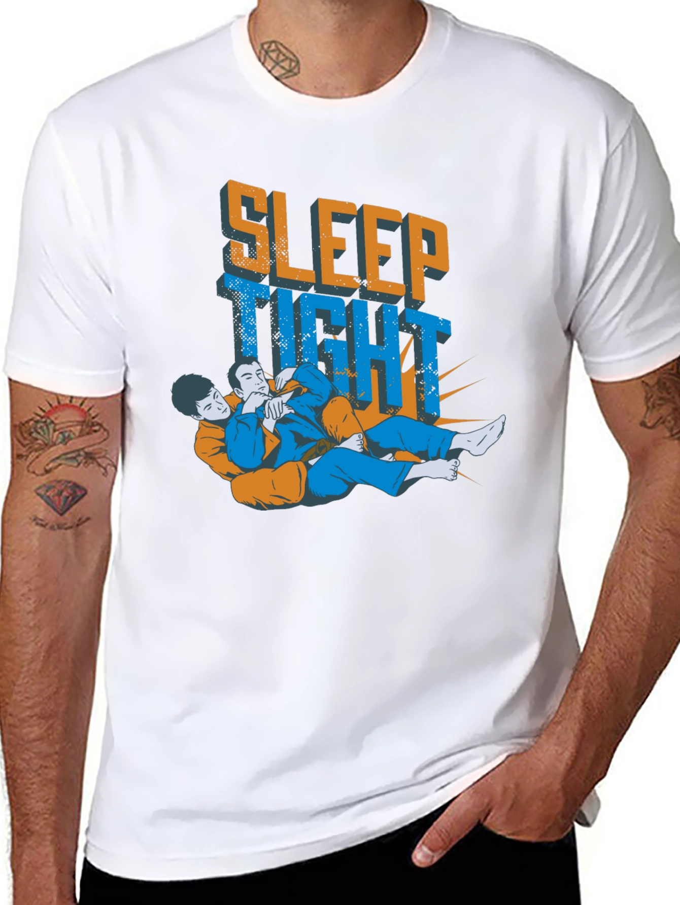 Sleep Tight Jiu Jitsu Graphic T-Shirt