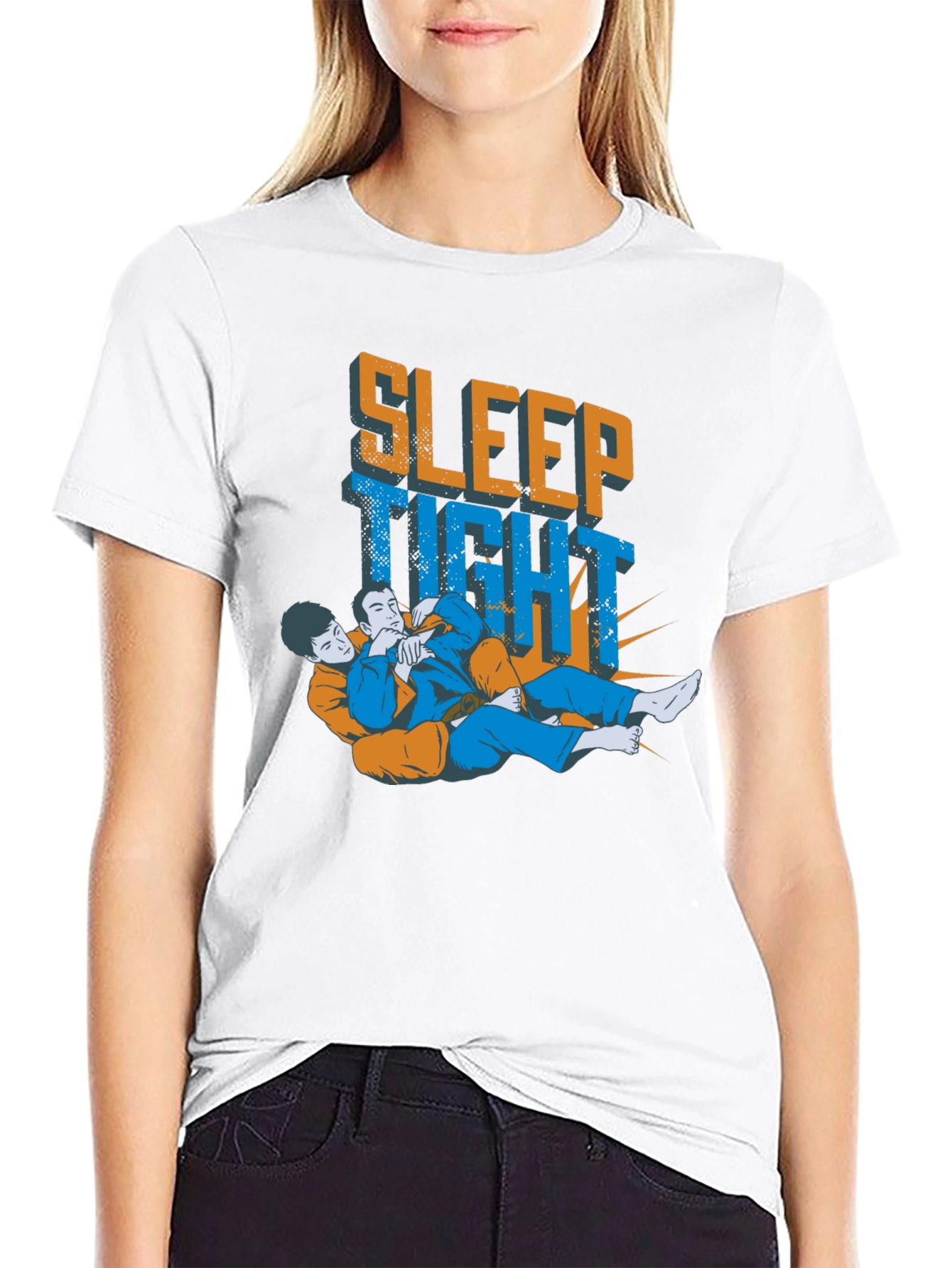 Sleep Tight Jiu Jitsu Graphic T-Shirt