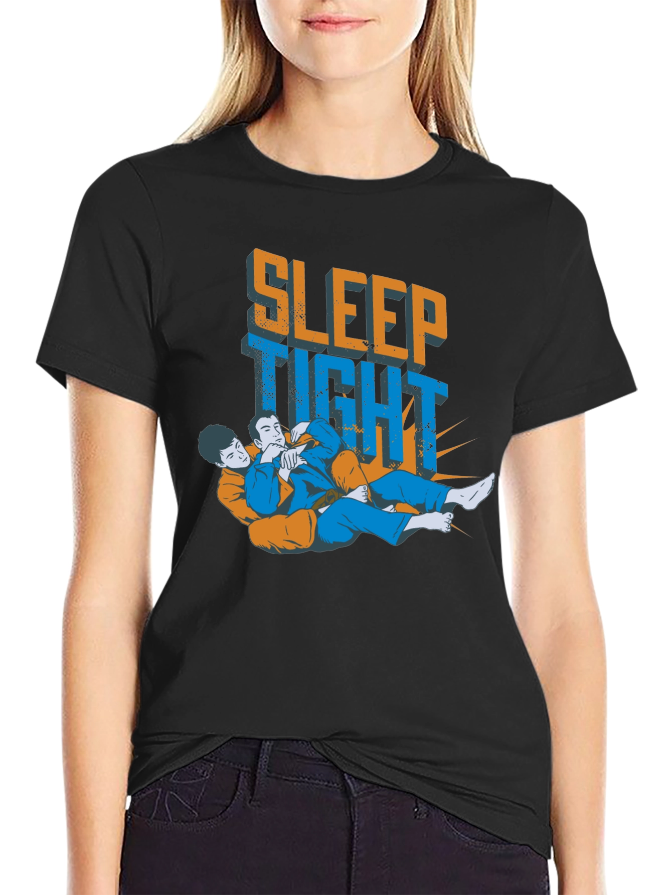 Sleep Tight Jiu Jitsu Graphic T-Shirt