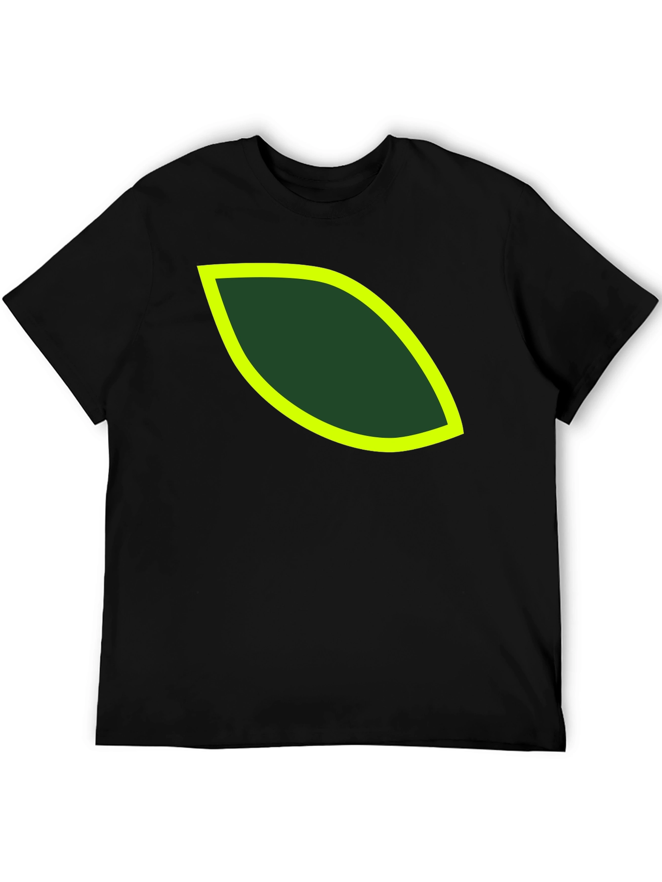 Eye-Catching Graphic Tee - Black Casual Shirt