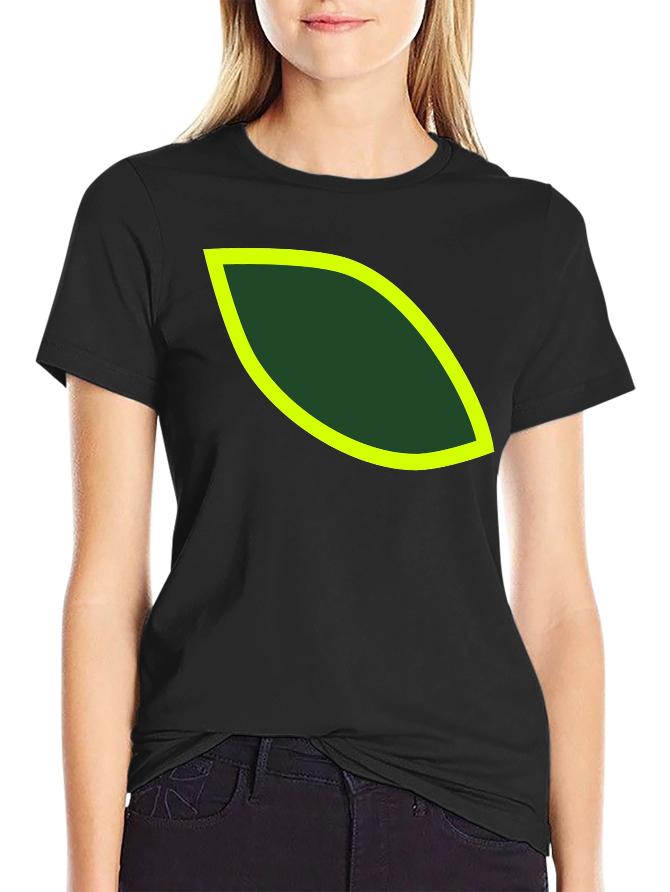 Eye-Catching Graphic Tee - Black Casual Shirt